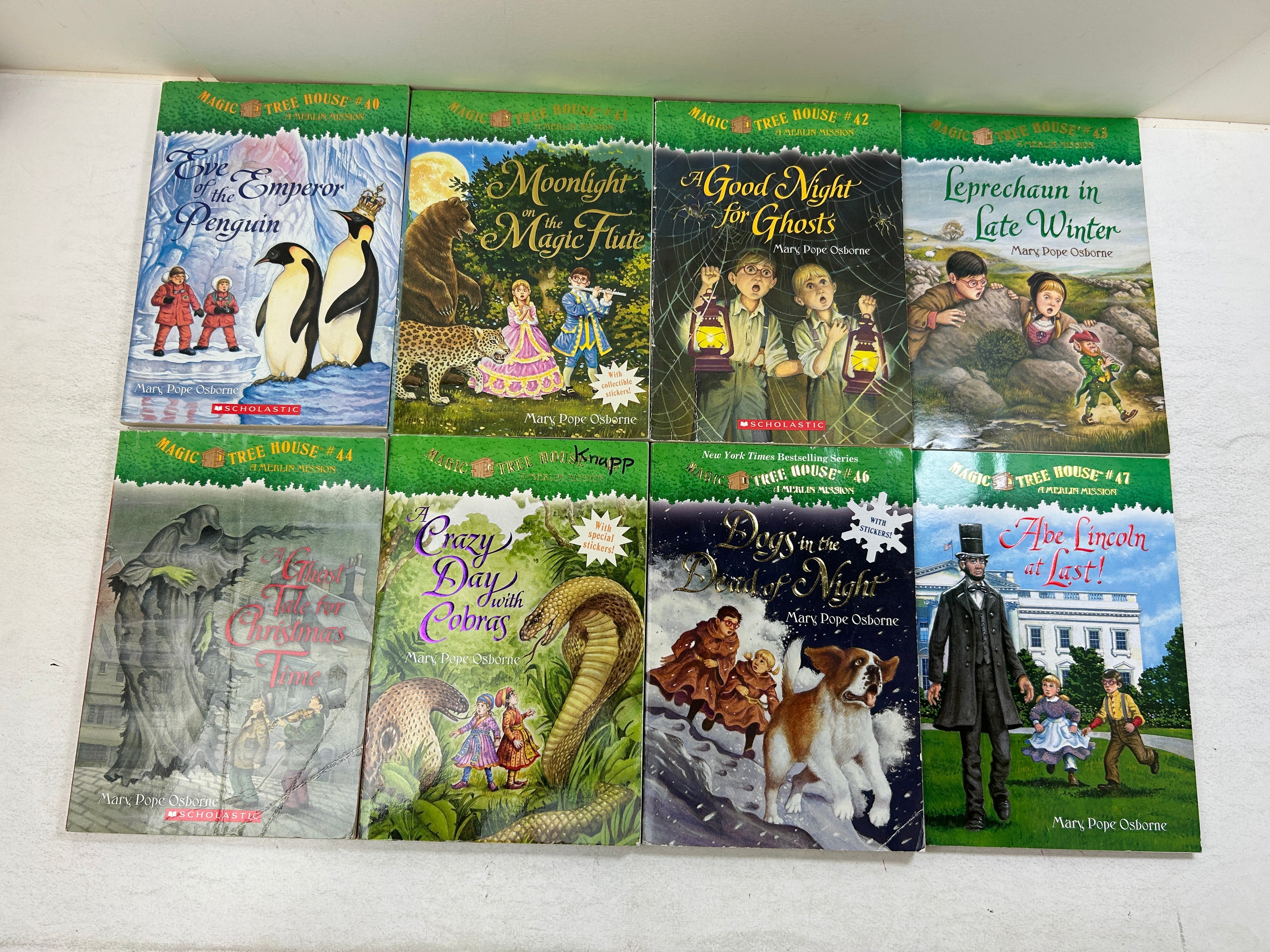 Lot of 18 Magic Tree House Merlin Missions by Mary Pope Osborne SC