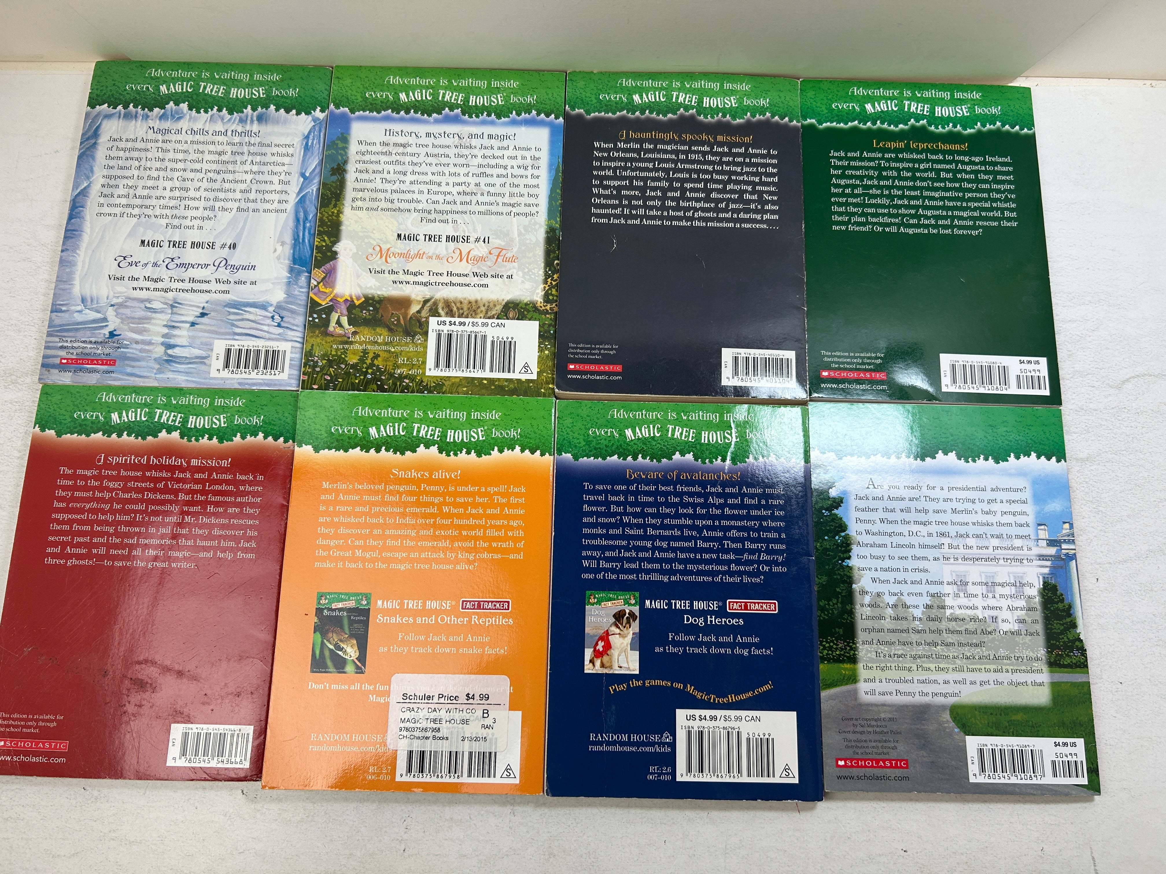 Lot of 18 Magic Tree House Merlin Missions by Mary Pope Osborne SC