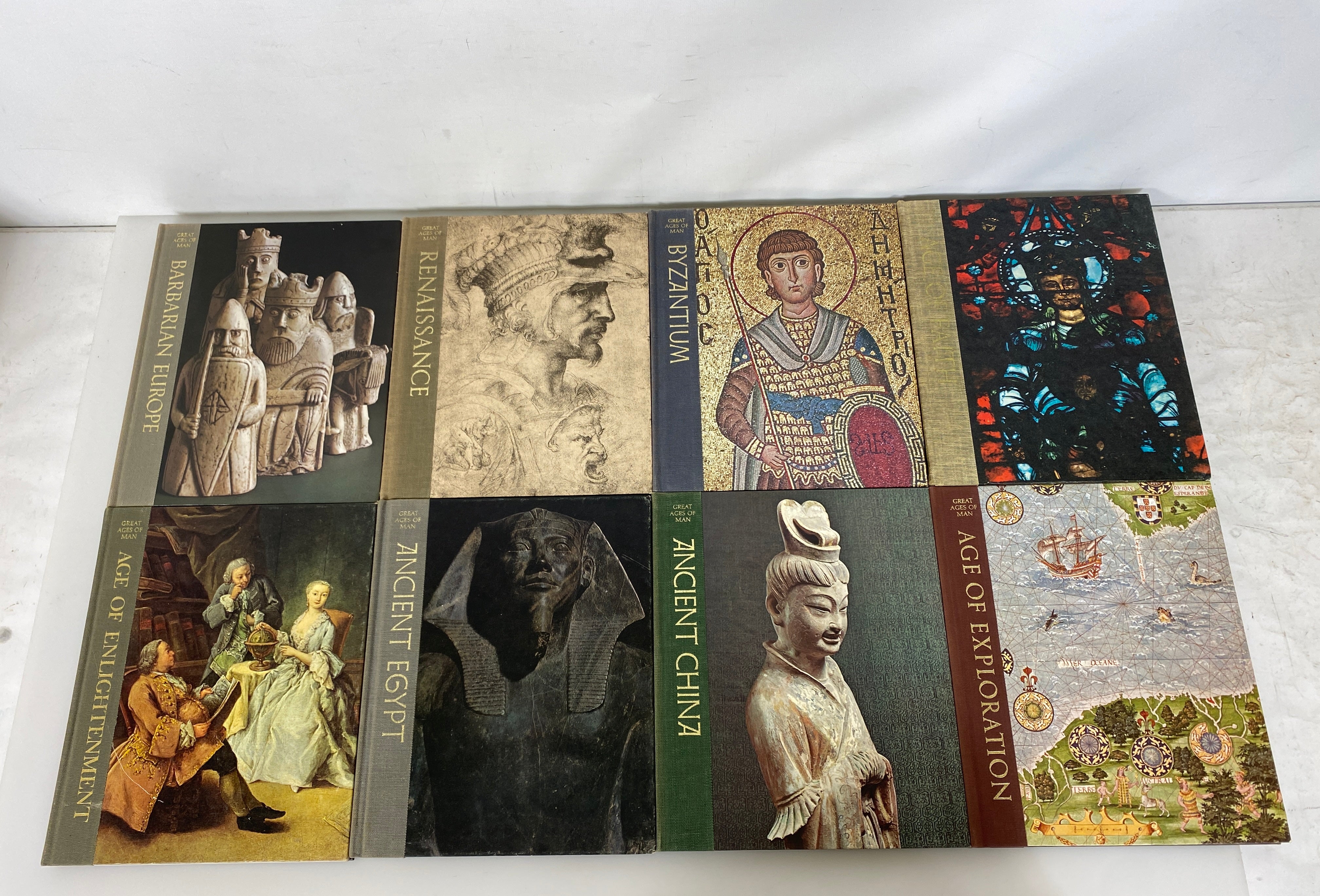 Lot of 18 Time Life Books Great Ages of Man 1965-1980 Vintage HC