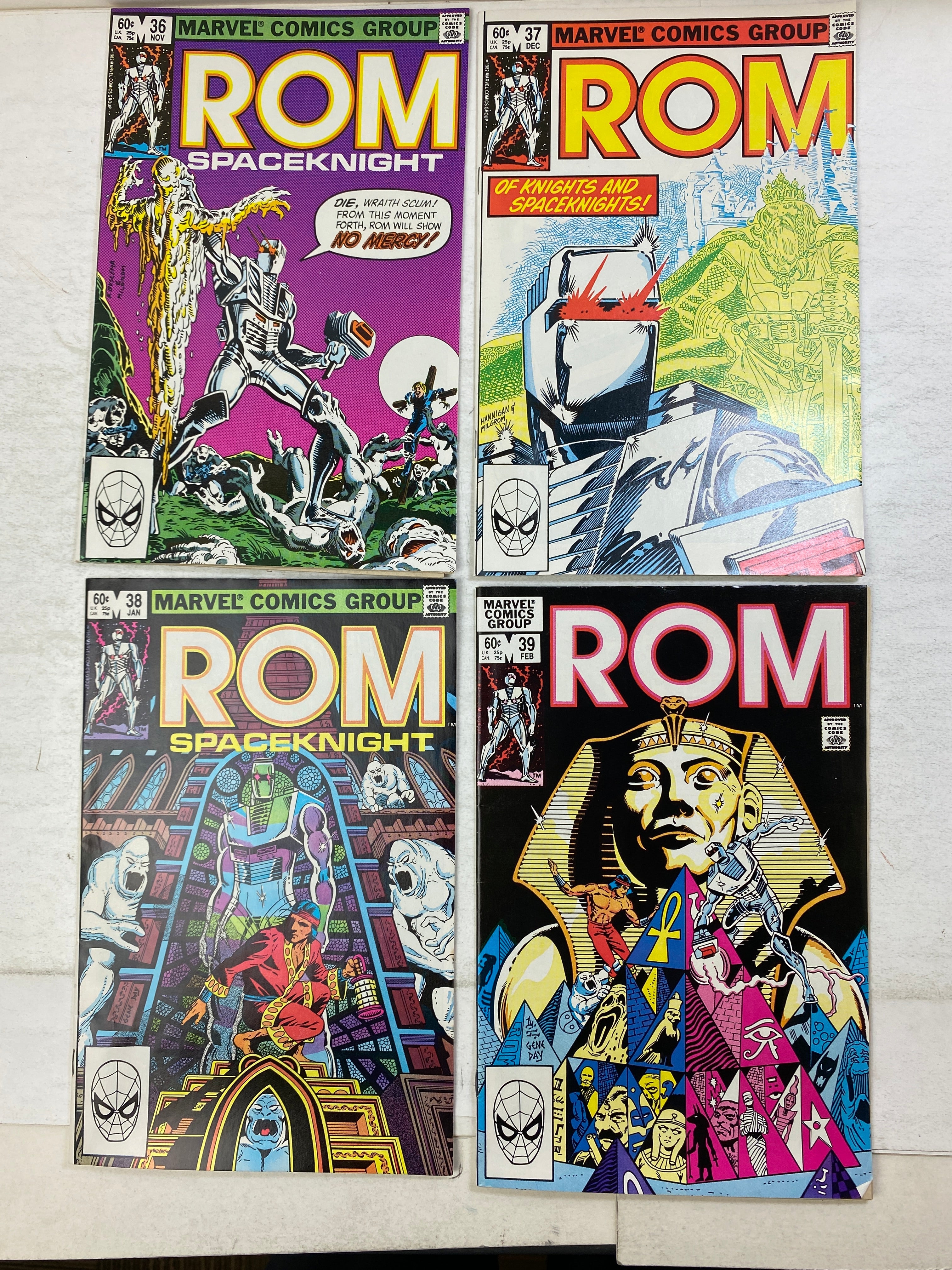 Lot of 19 Rom Spaceknight Marvel Comics 1980-1983
