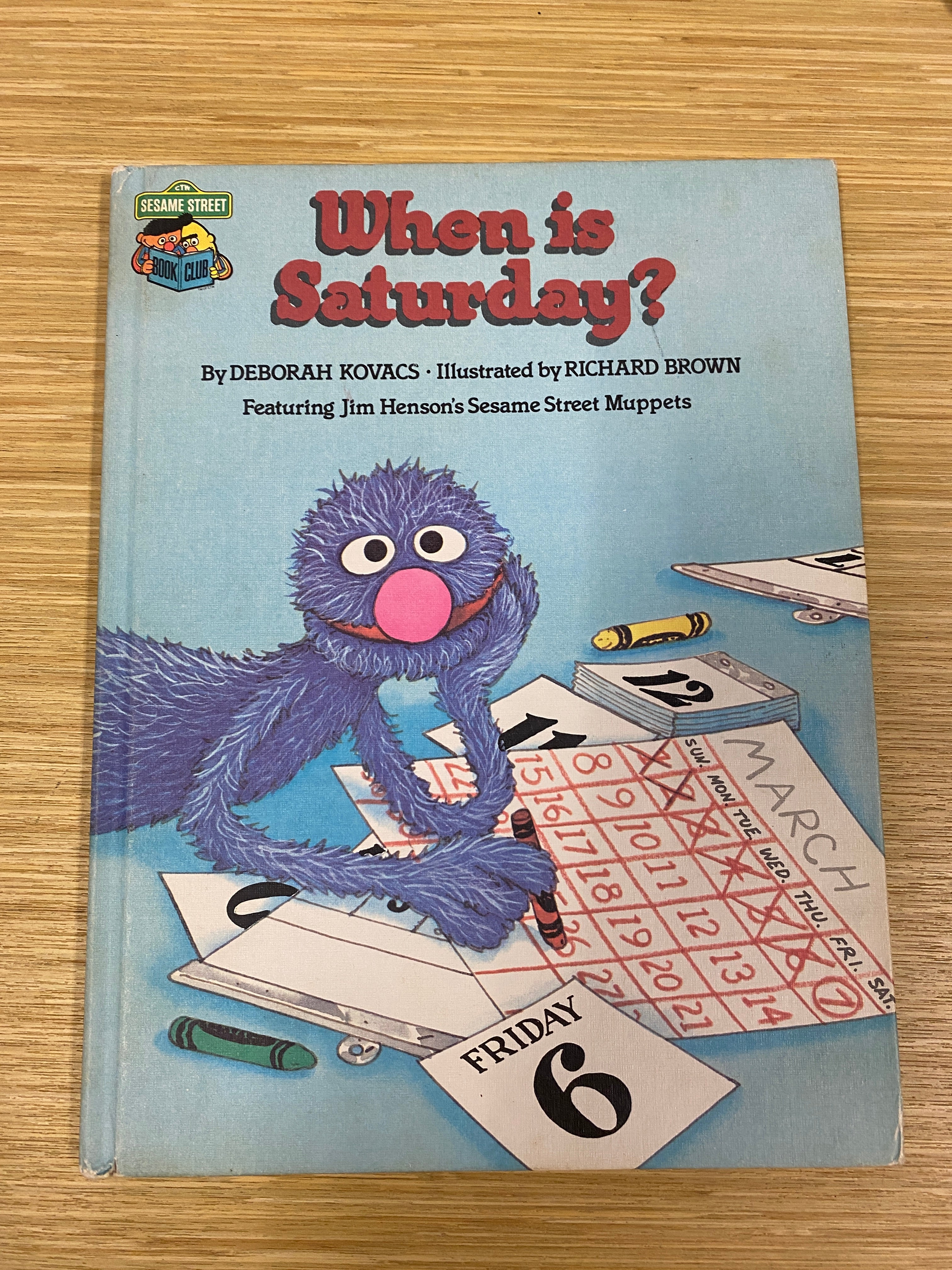 Lot of 19 Sesame Street Book Club Children's Books 1980-1987
