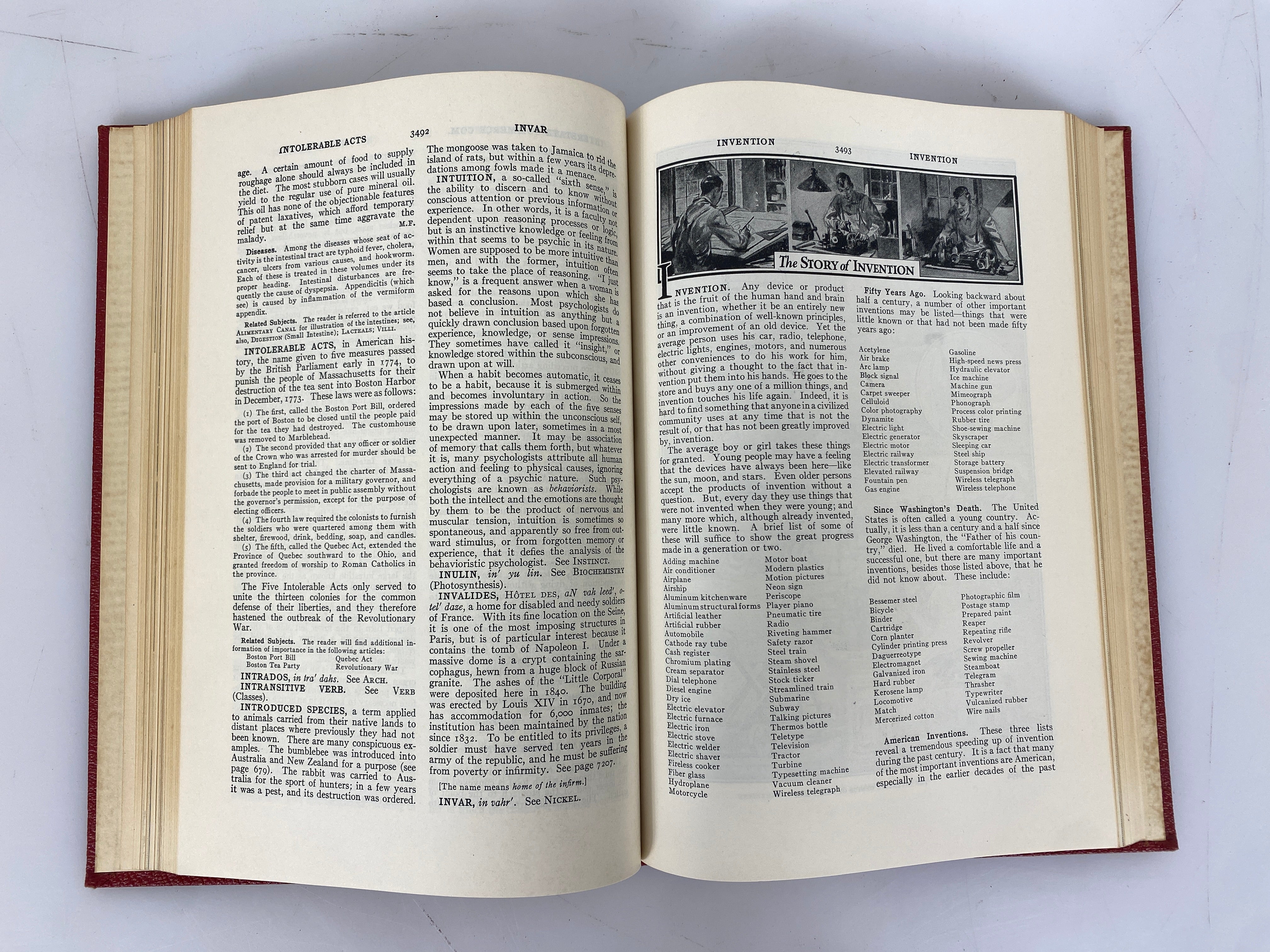 Lot of 19 The World Book Encyclopedia 1944 HC