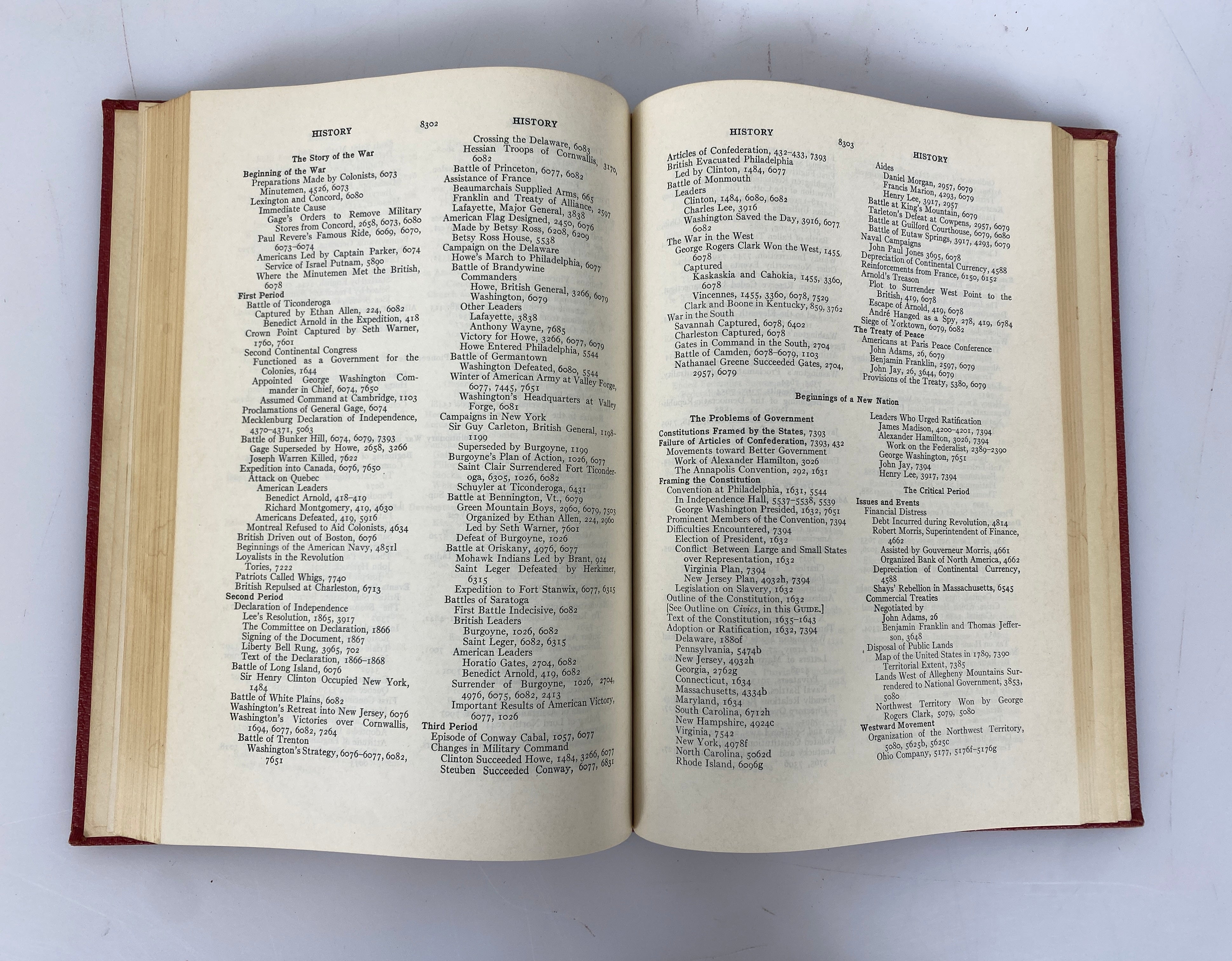 Lot of 19 The World Book Encyclopedia 1944 HC