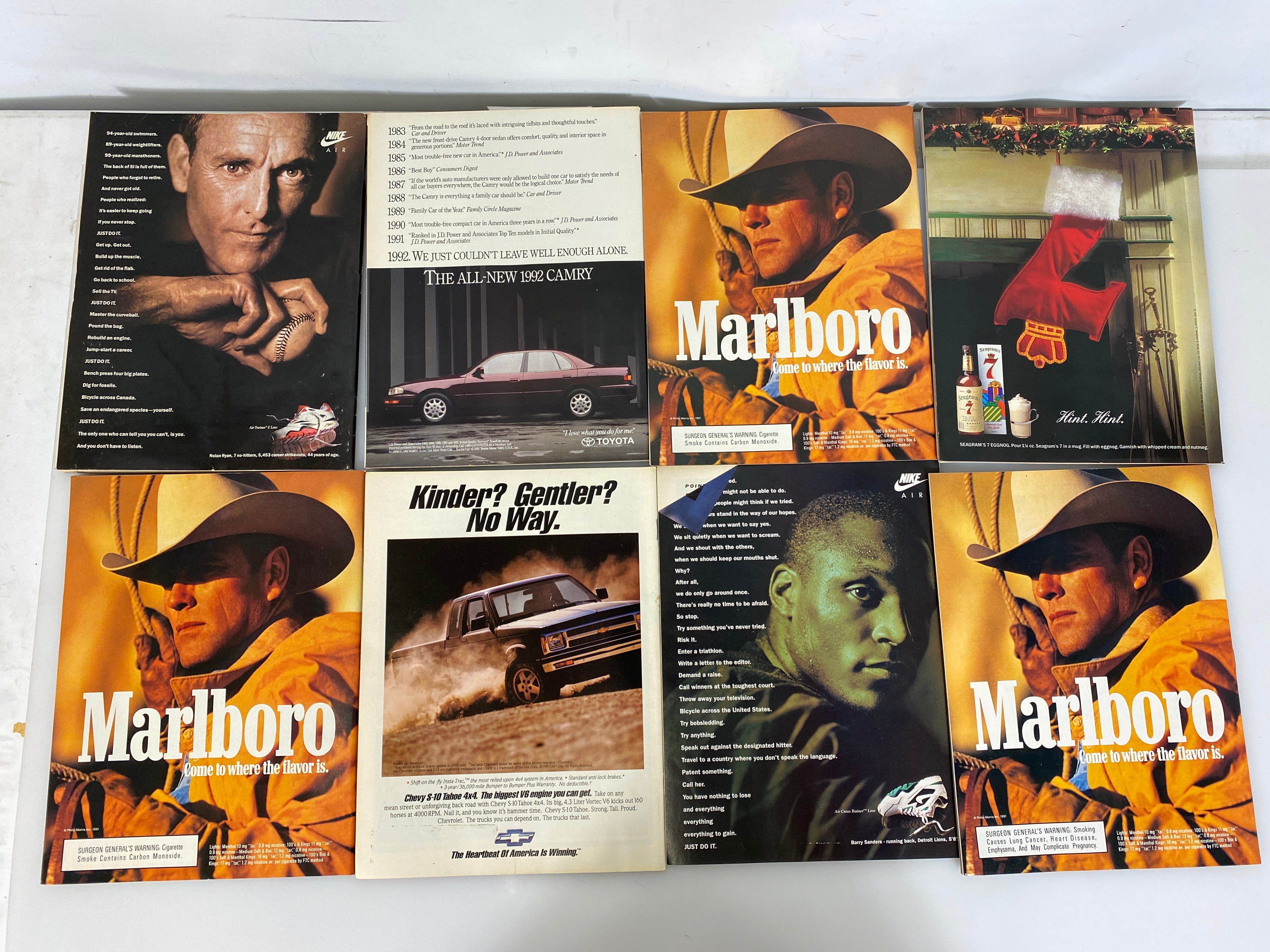 Lot of 19 Vintage Sports Illustrated Magazines 1991-1992