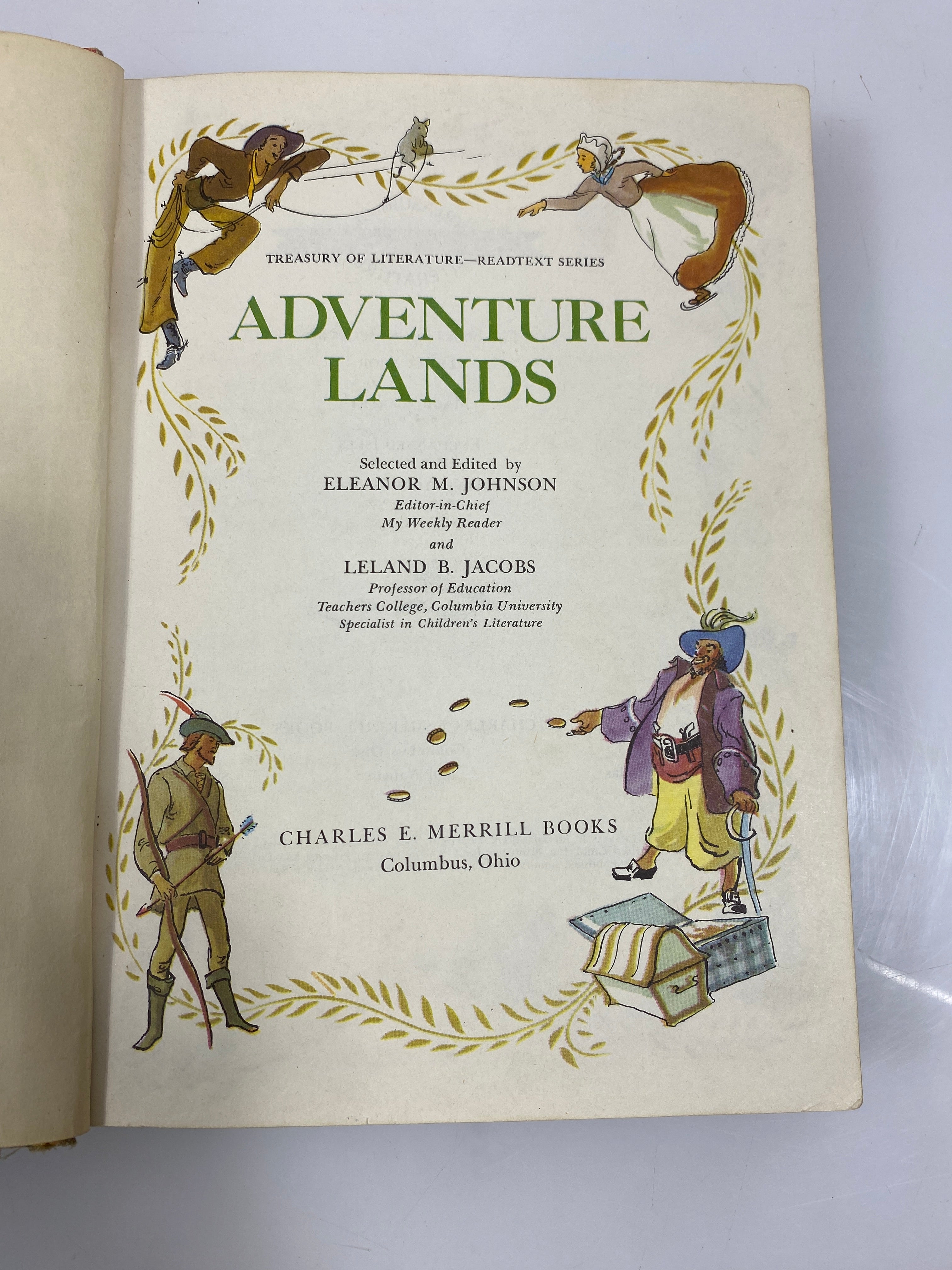 Lot of 2: Adventure Lands/Enchanted Isles 1954 HC