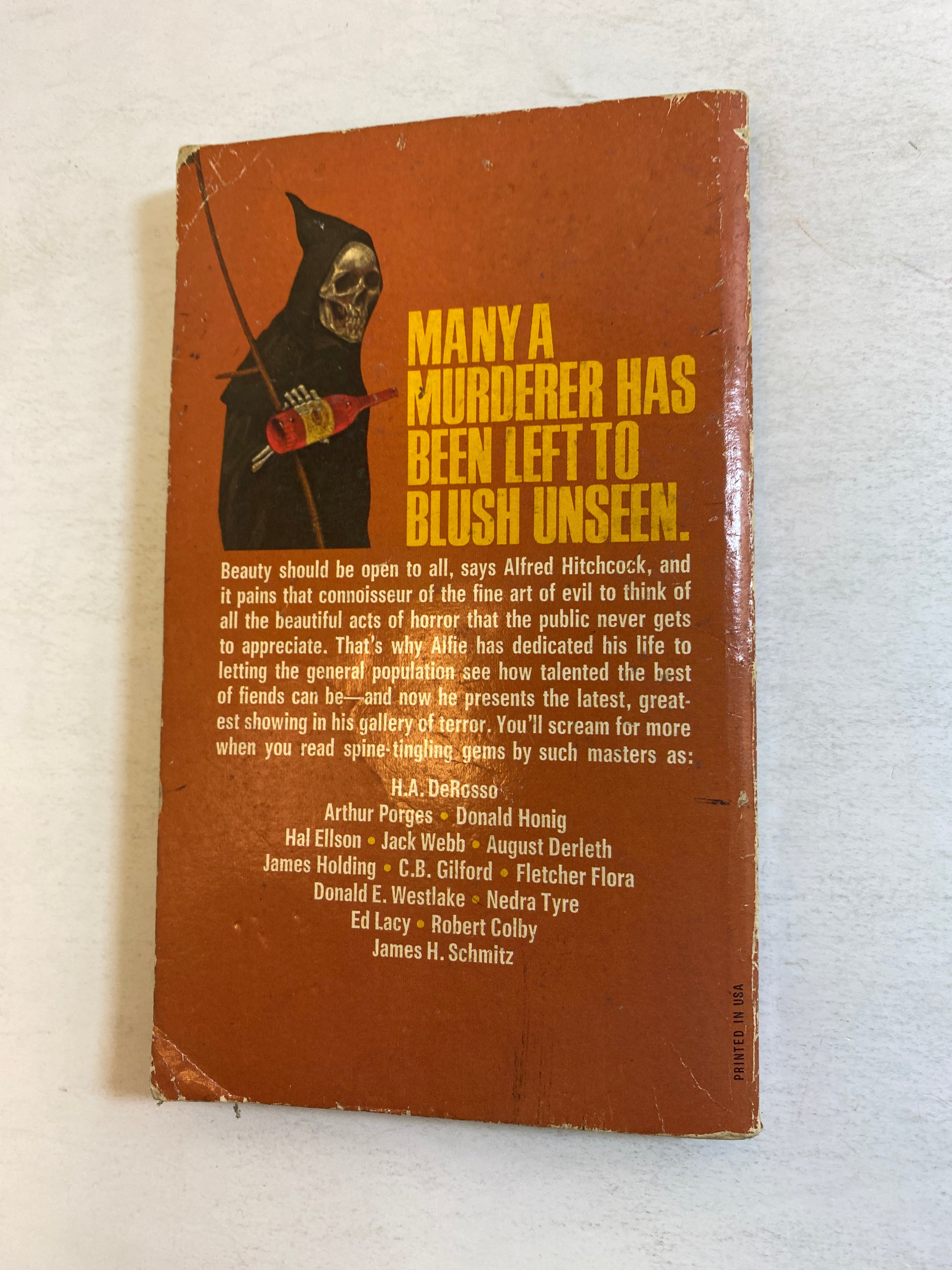 Lot of 2 Alfred Hitchcock SC Novels 1972-1973