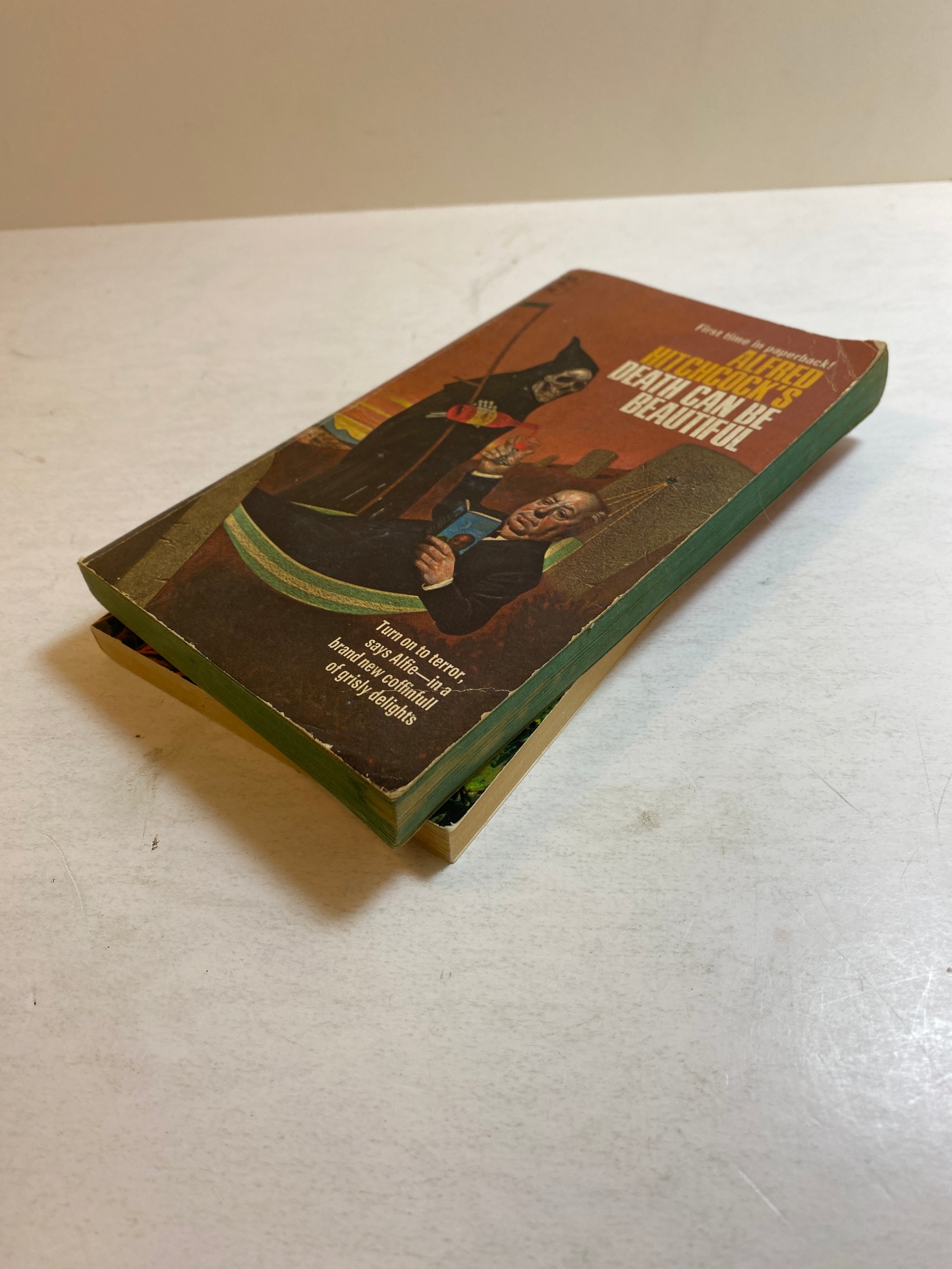 Lot of 2 Alfred Hitchcock SC Novels 1972-1973