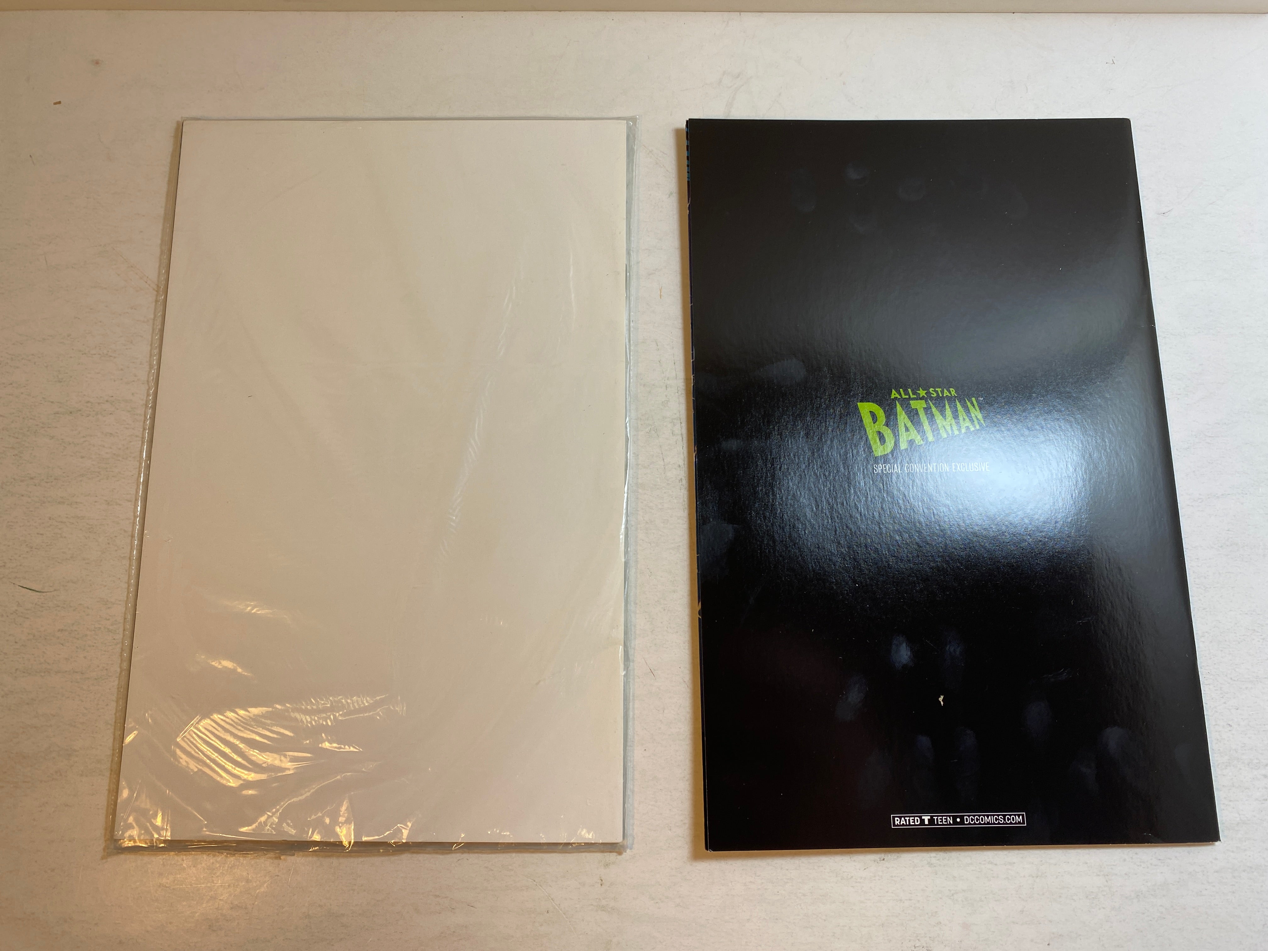 Lot of 2 All Star Batman 8 Convention Cover Variants DC Comics 2017