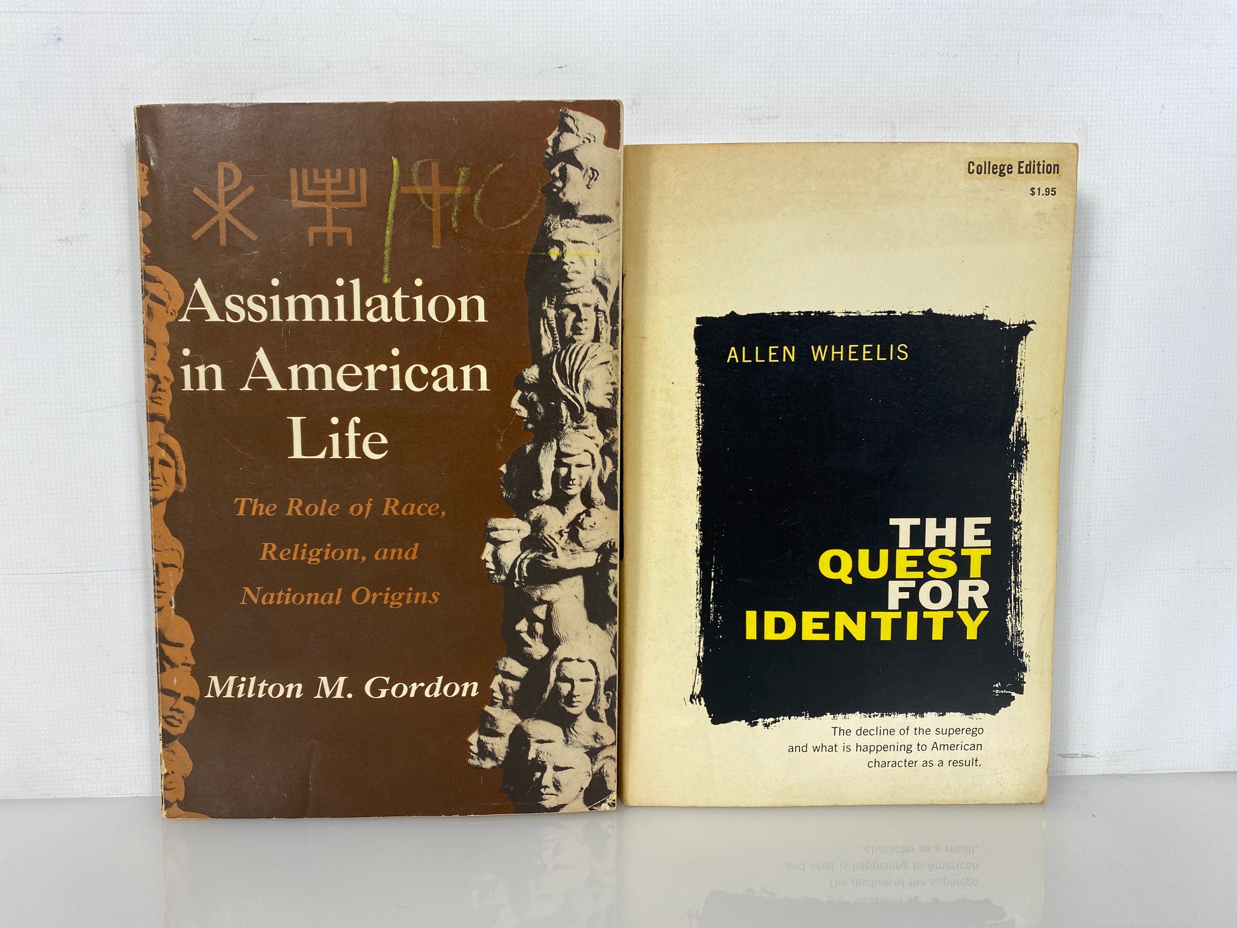 Lot of 2: Assimilation in American Life/The Quest for Identity 1958-68 SC