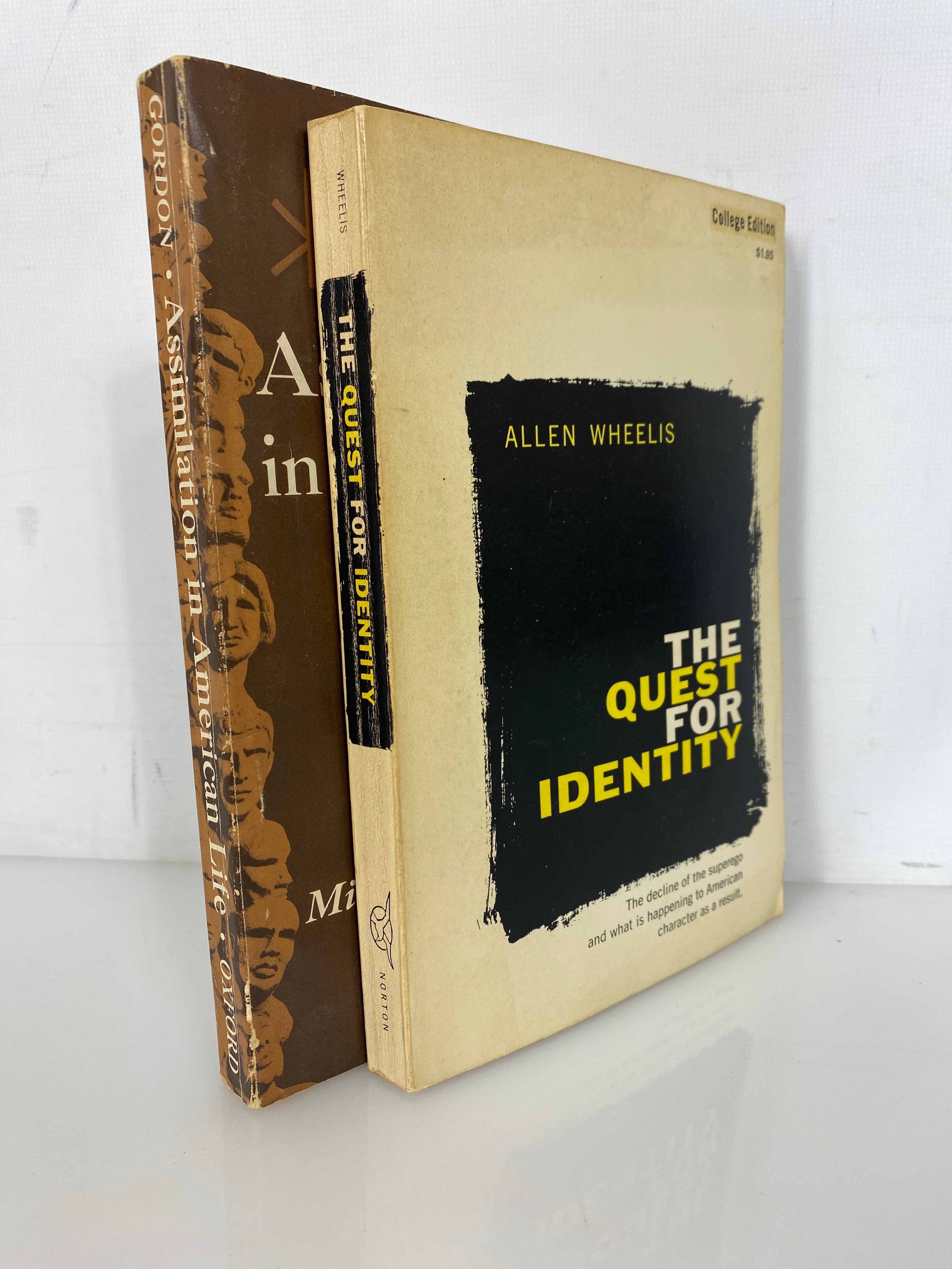 Lot of 2: Assimilation in American Life/The Quest for Identity 1958-68 SC