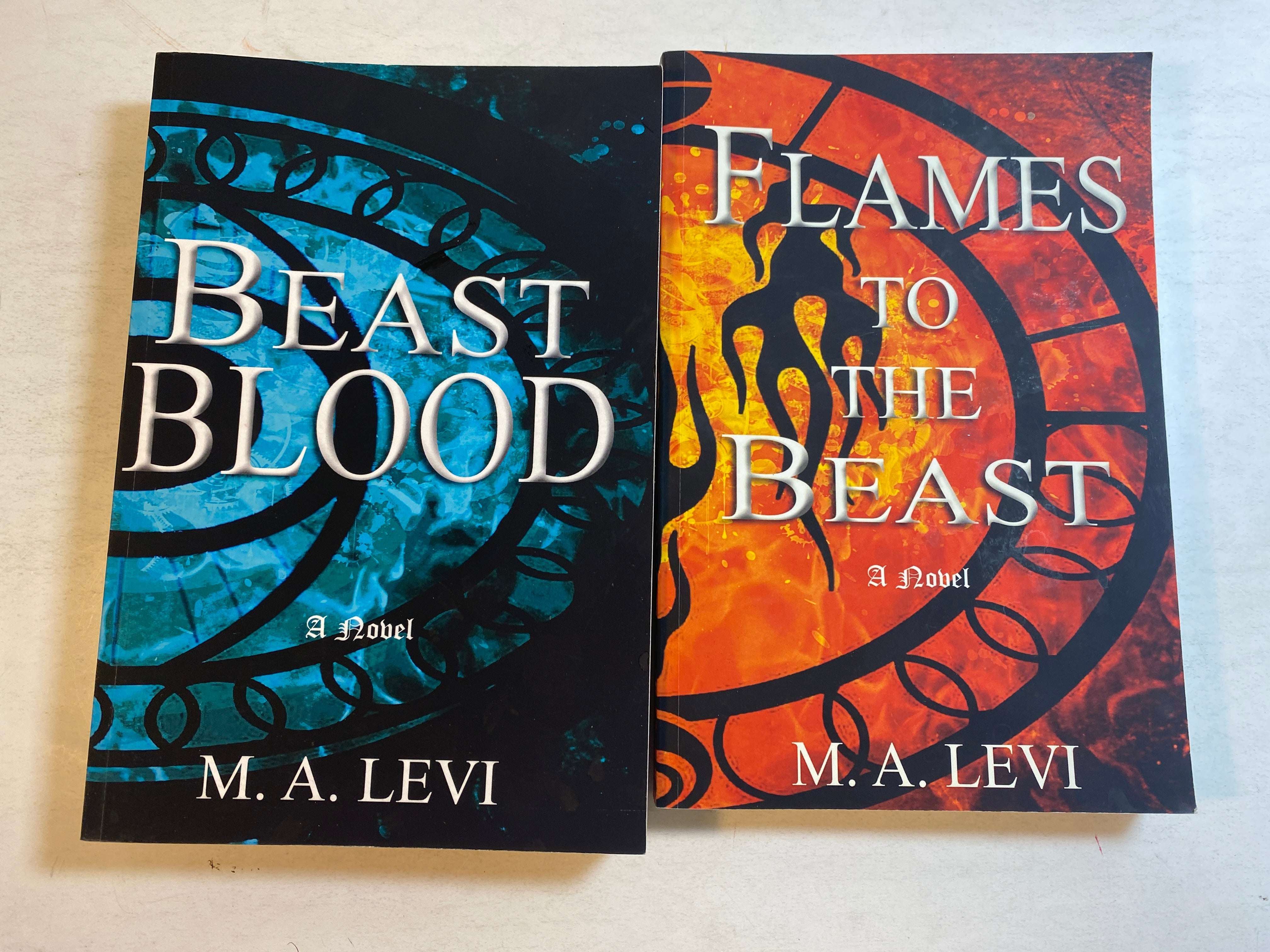 Lot of 2 Beast Series M.A. Levi *Signed*