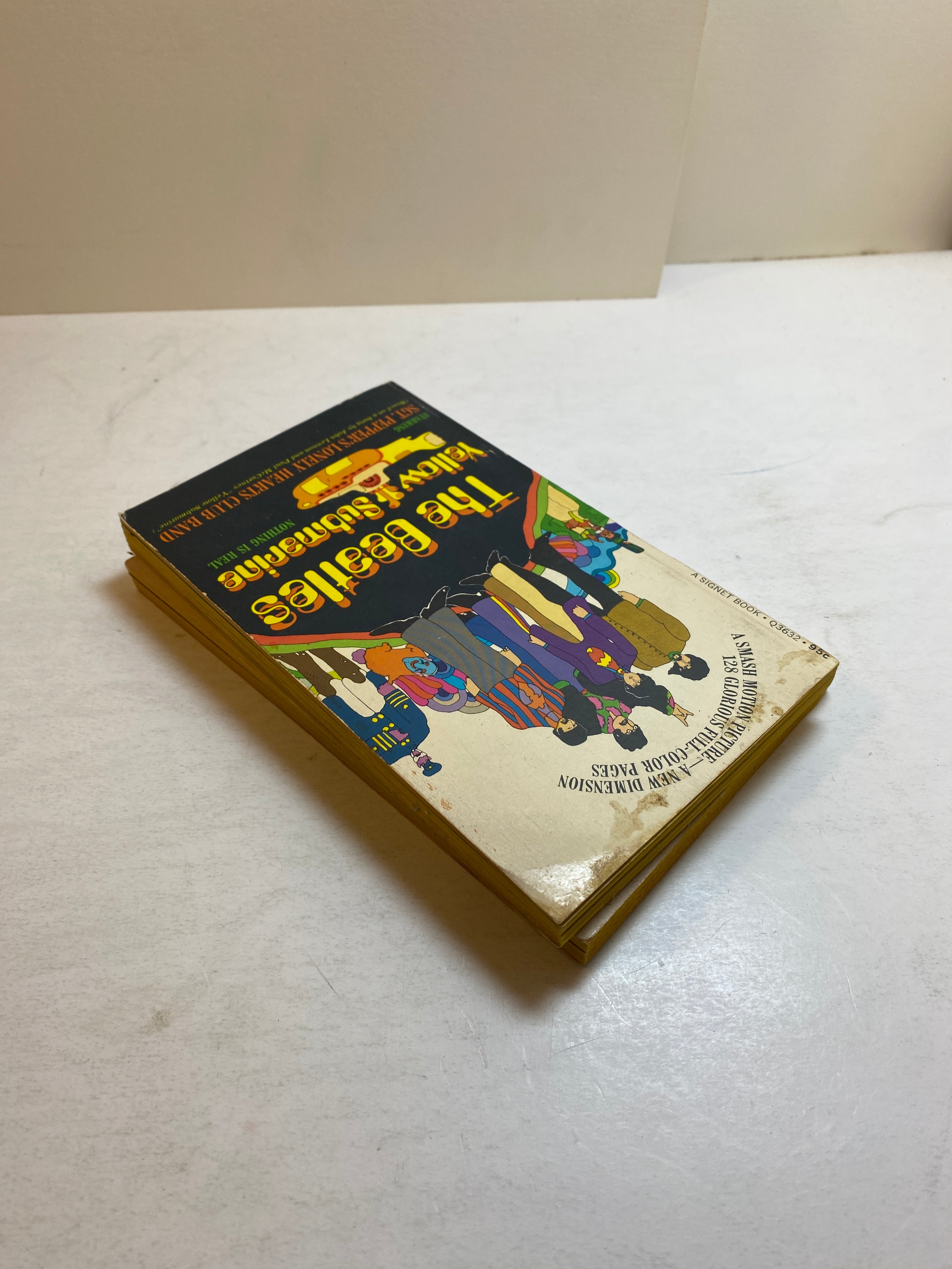 Lot of 2 Beatles Paperbacks Yellow Submarine 1968