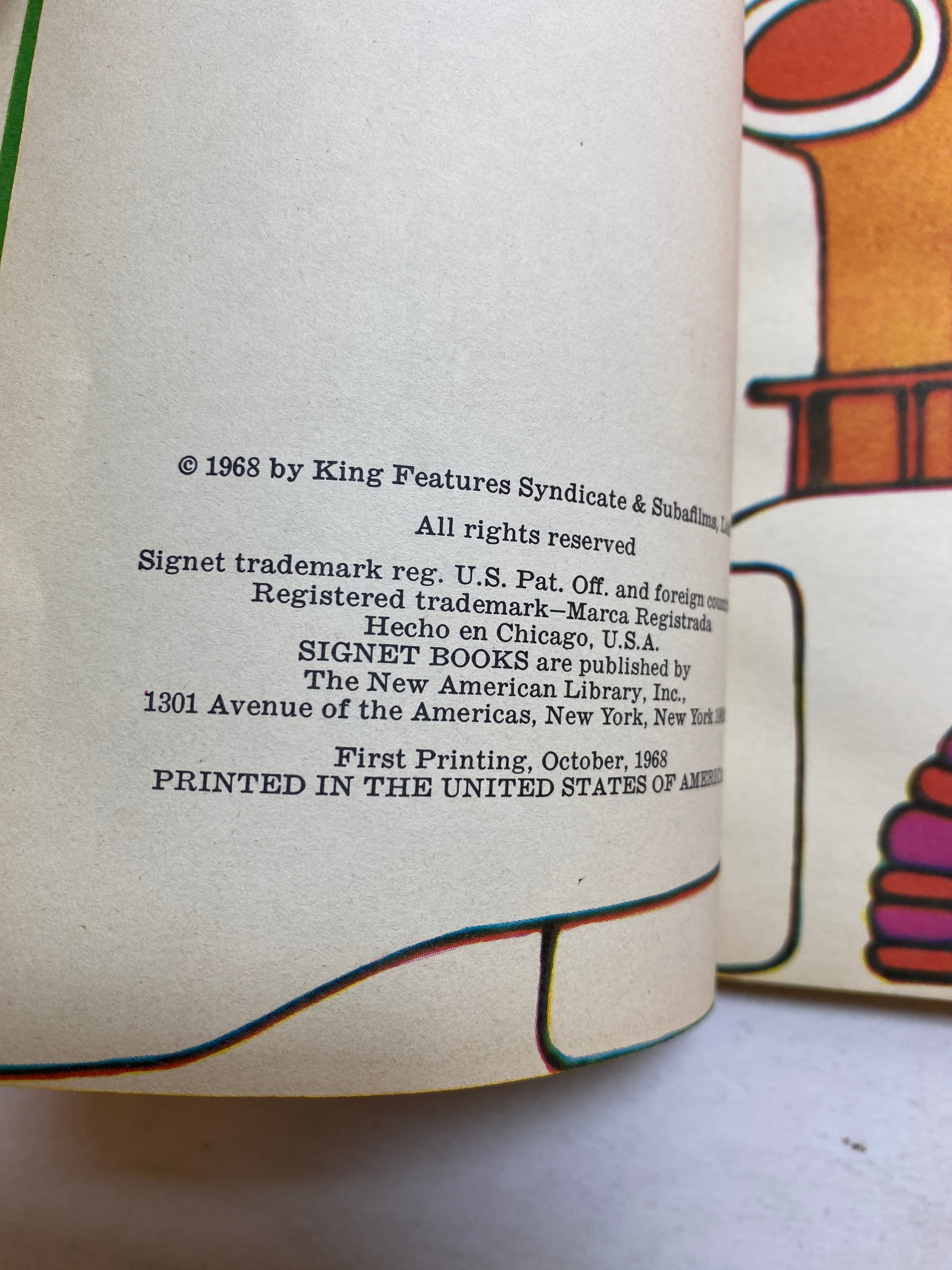 Lot of 2 Beatles Paperbacks Yellow Submarine 1968