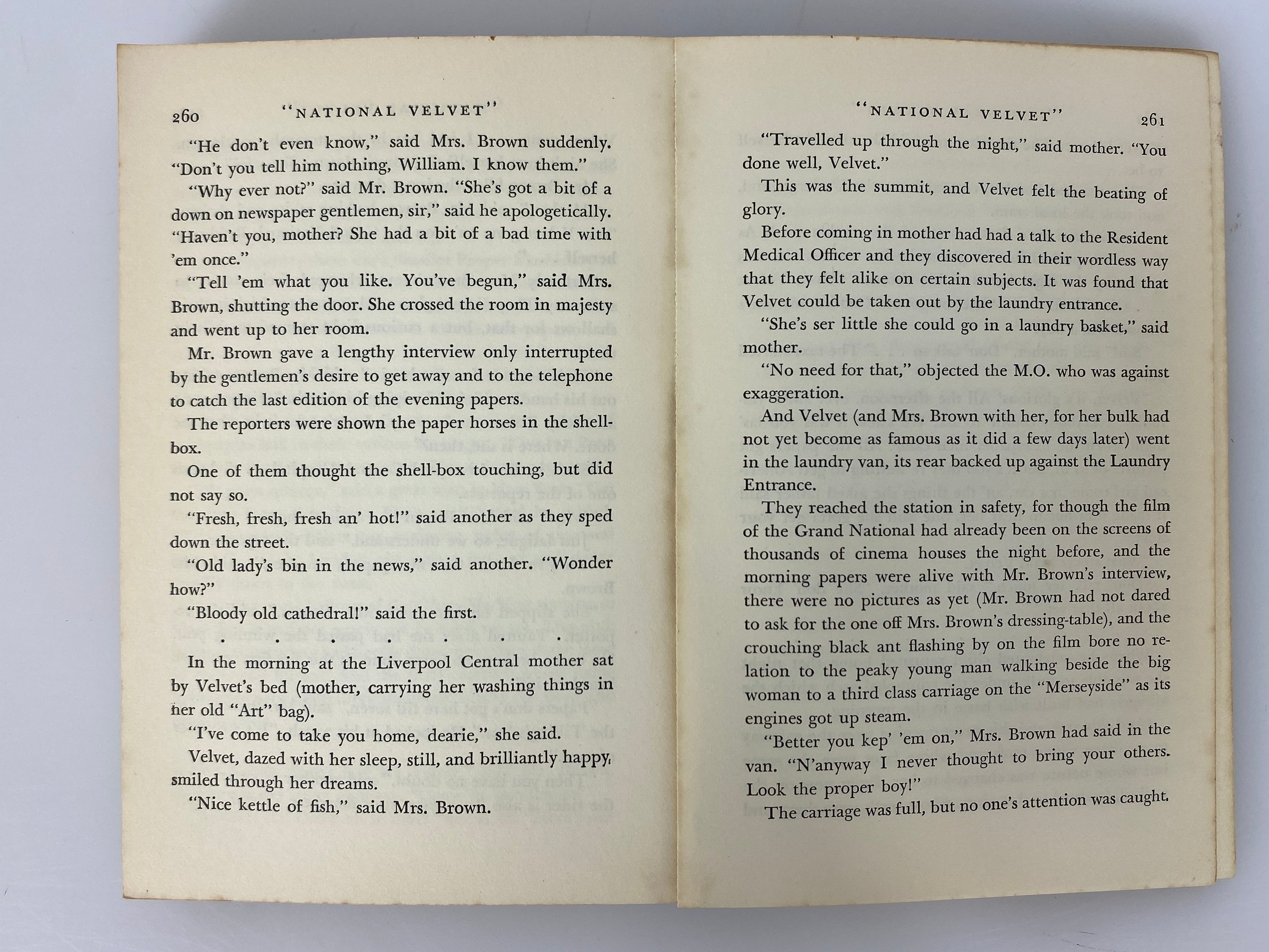 Lot of 2 Black Beauty by Sewell 1946/National Velvet by Bagnold 1949