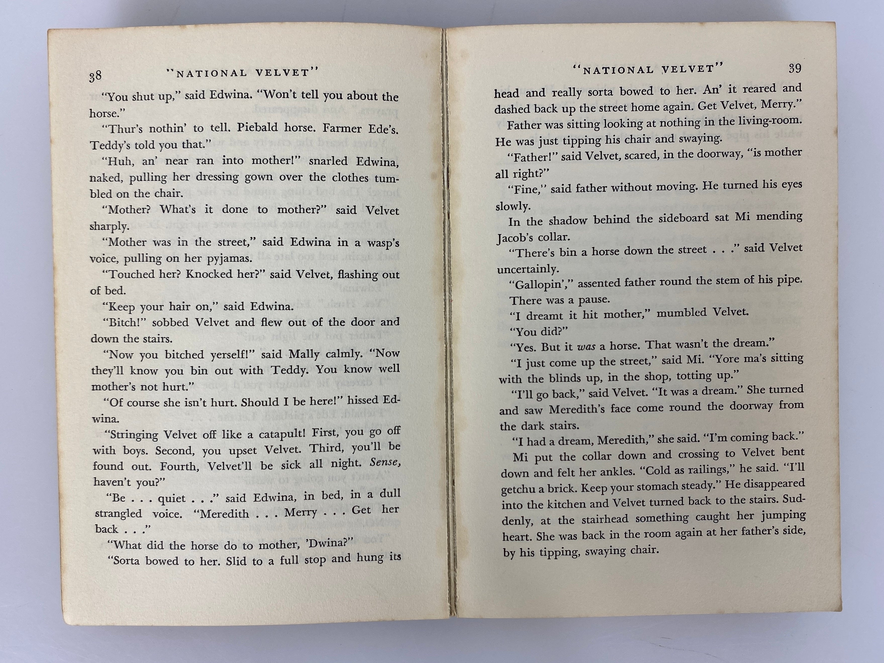 Lot of 2 Black Beauty by Sewell 1946/National Velvet by Bagnold 1949