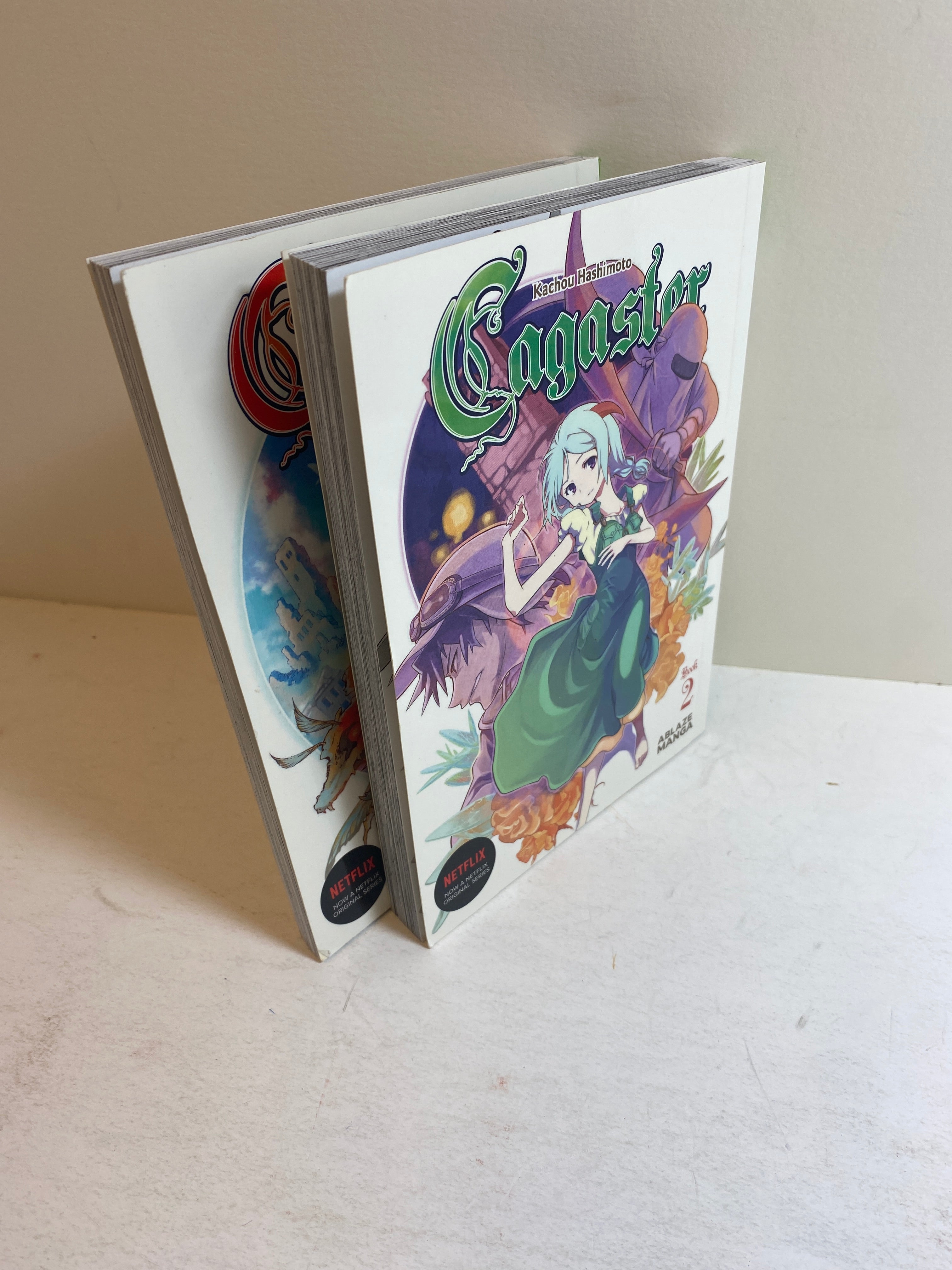 Lot of 2 Cagaster Manga 1, 2 2020