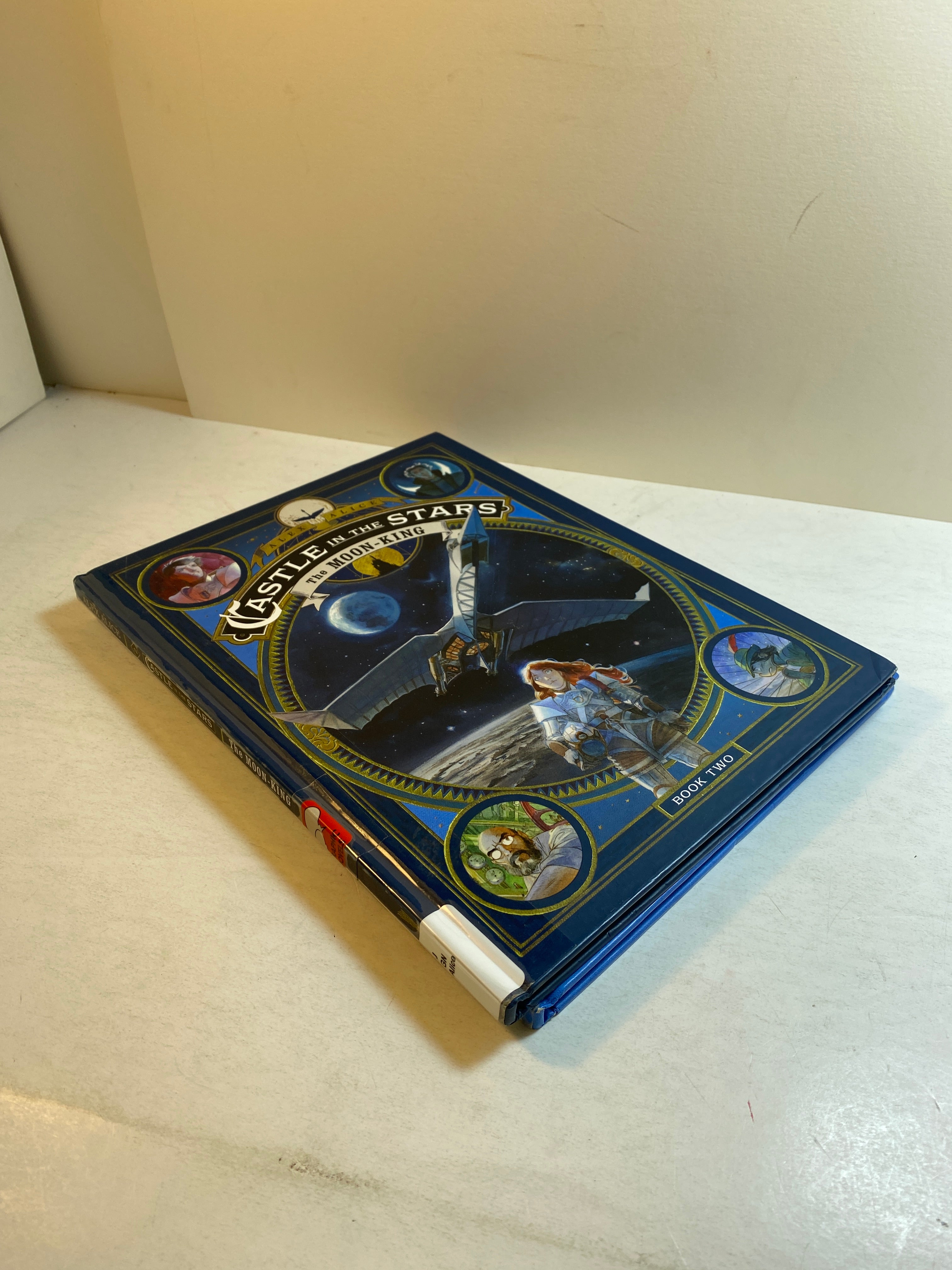 Lot of 2 Castle in the Stars Books Alex Alice HC 2017-2018