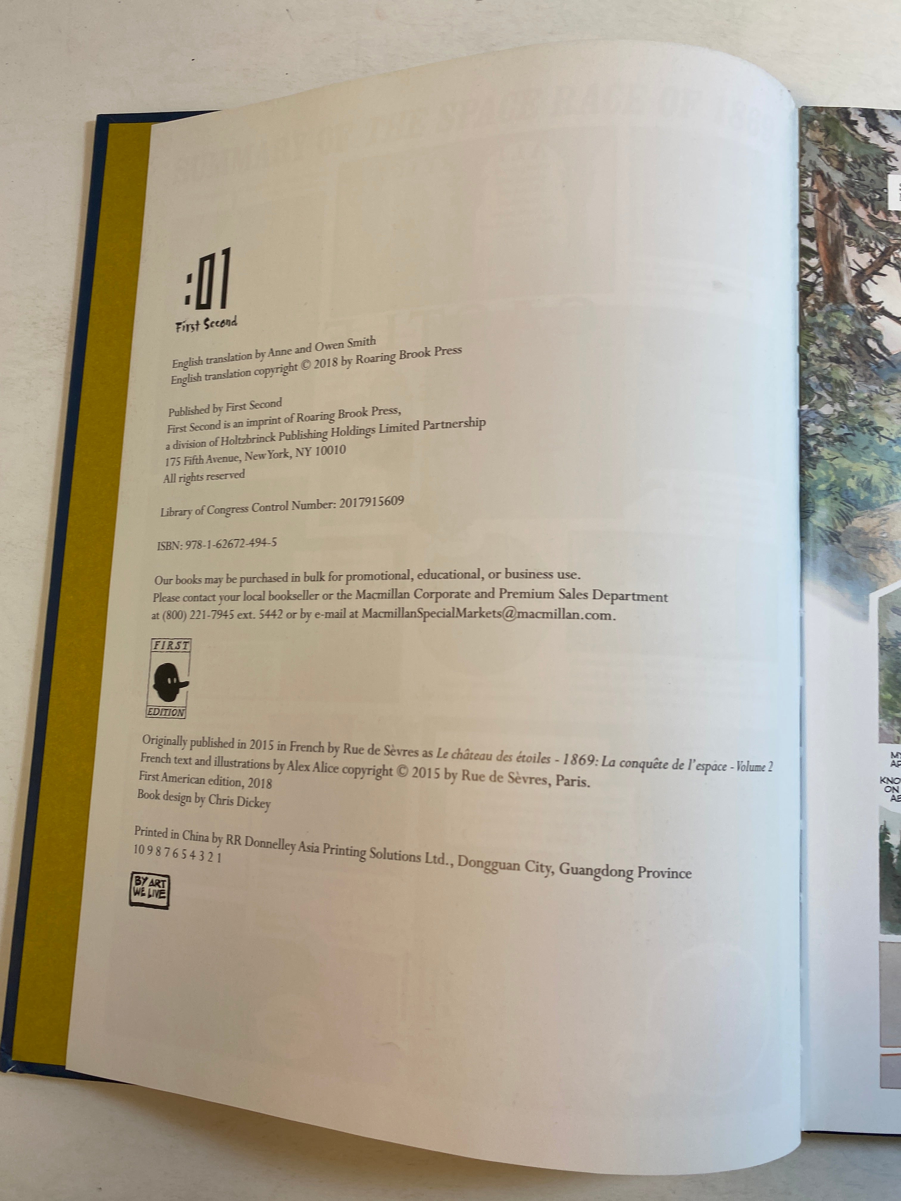 Lot of 2 Castle in the Stars Books Alex Alice HC 2017-2018