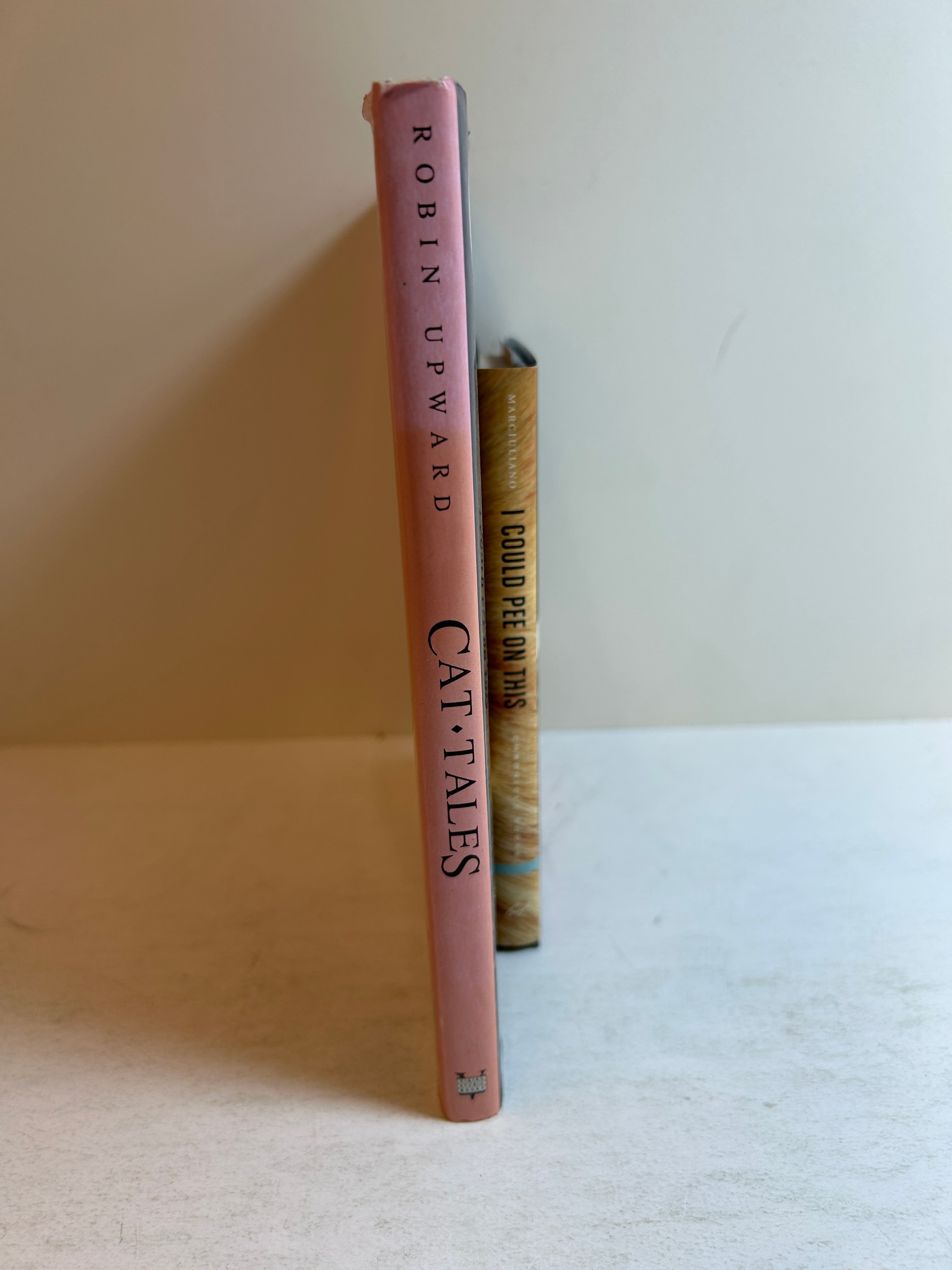 Lot of 2 Cat Books: I Could Pee on This & Cat Tales HCDJ