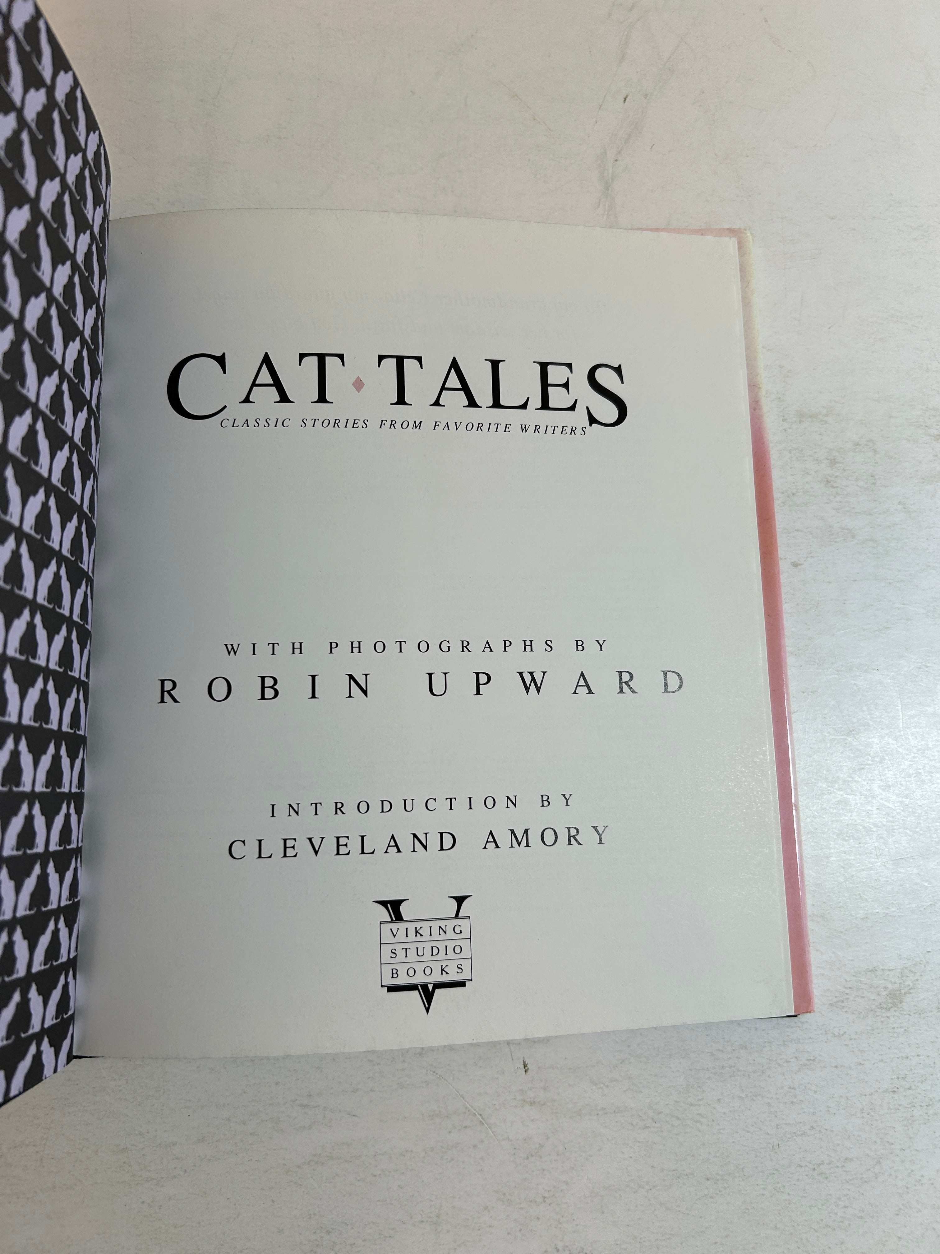 Lot of 2 Cat Books: I Could Pee on This & Cat Tales HCDJ