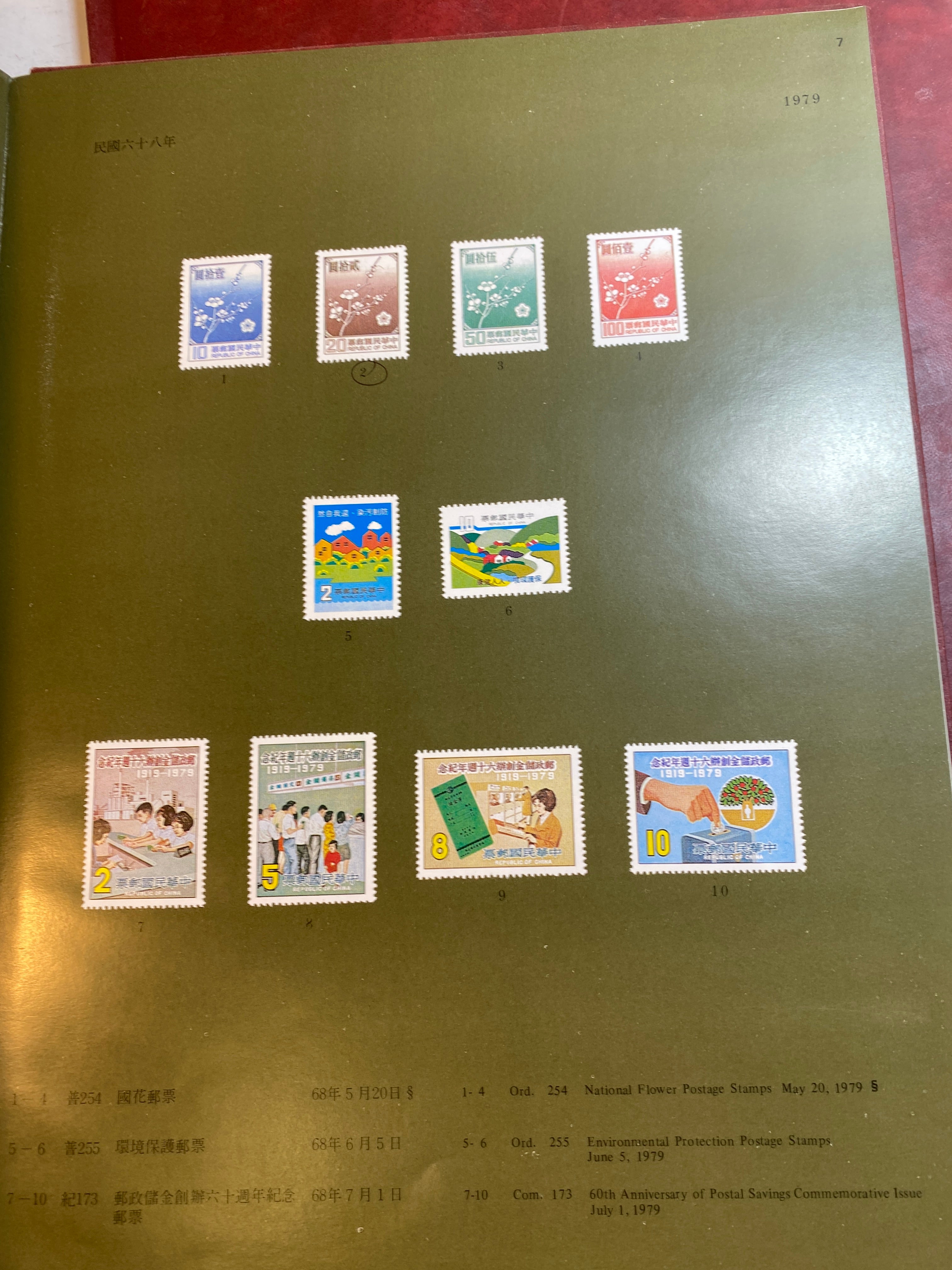 Lot of 2 Chinese Illustrated Stamp Books 1978-1983