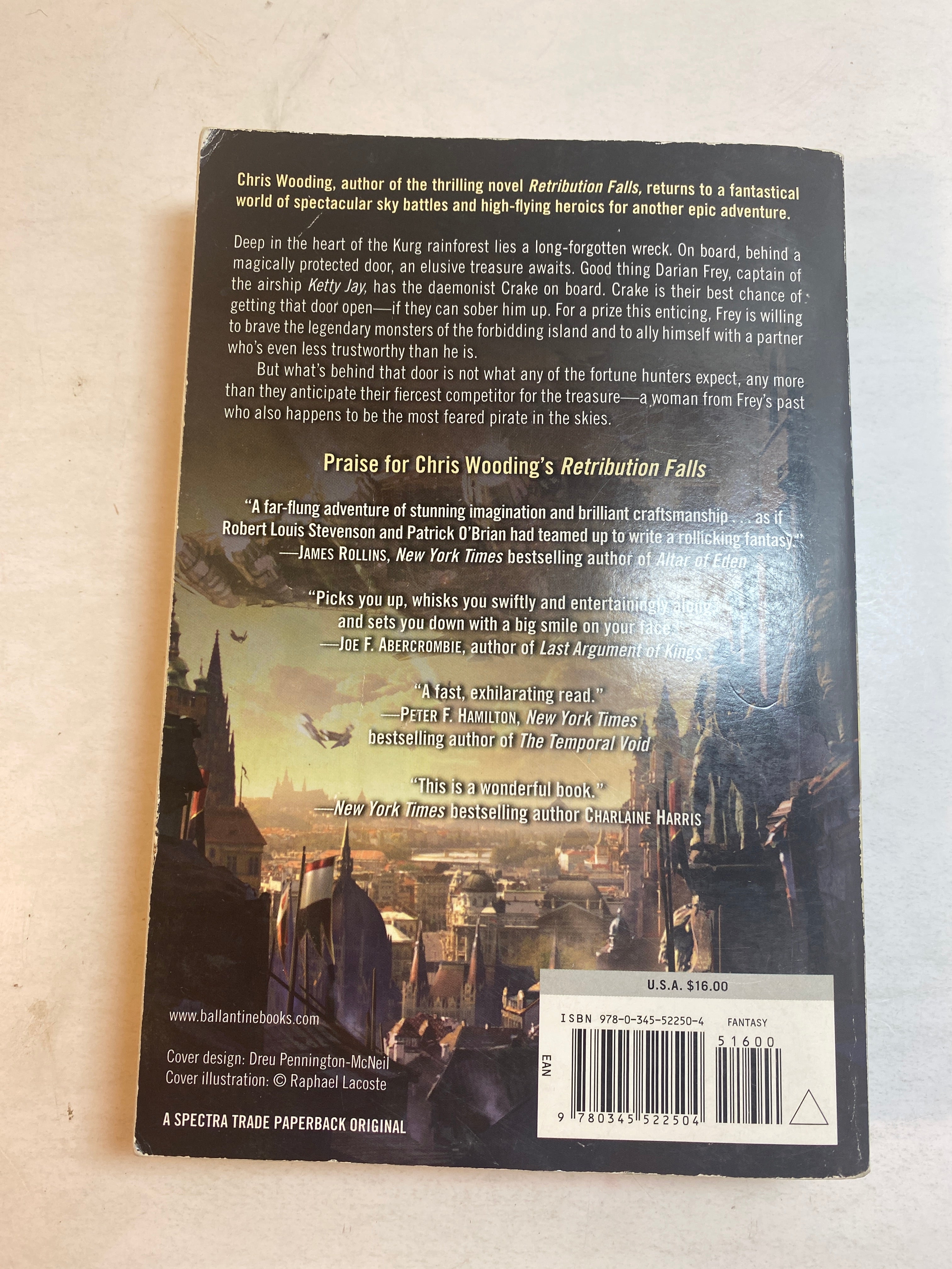 Lot of 2 Chris Wooding Books Paperback 2009-2010