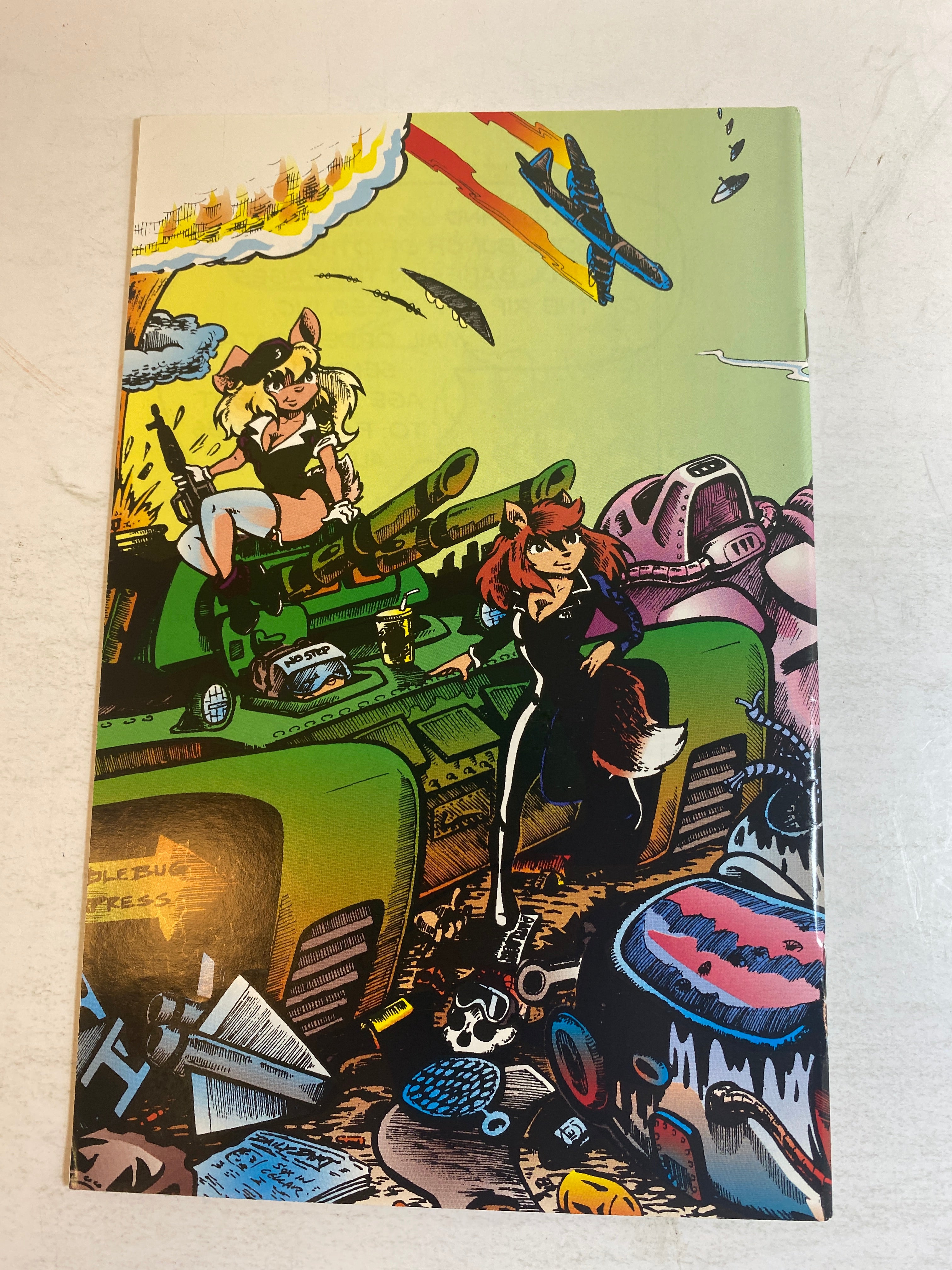 Lot of 2 Cutey Bunny Magnecom Comics 1994