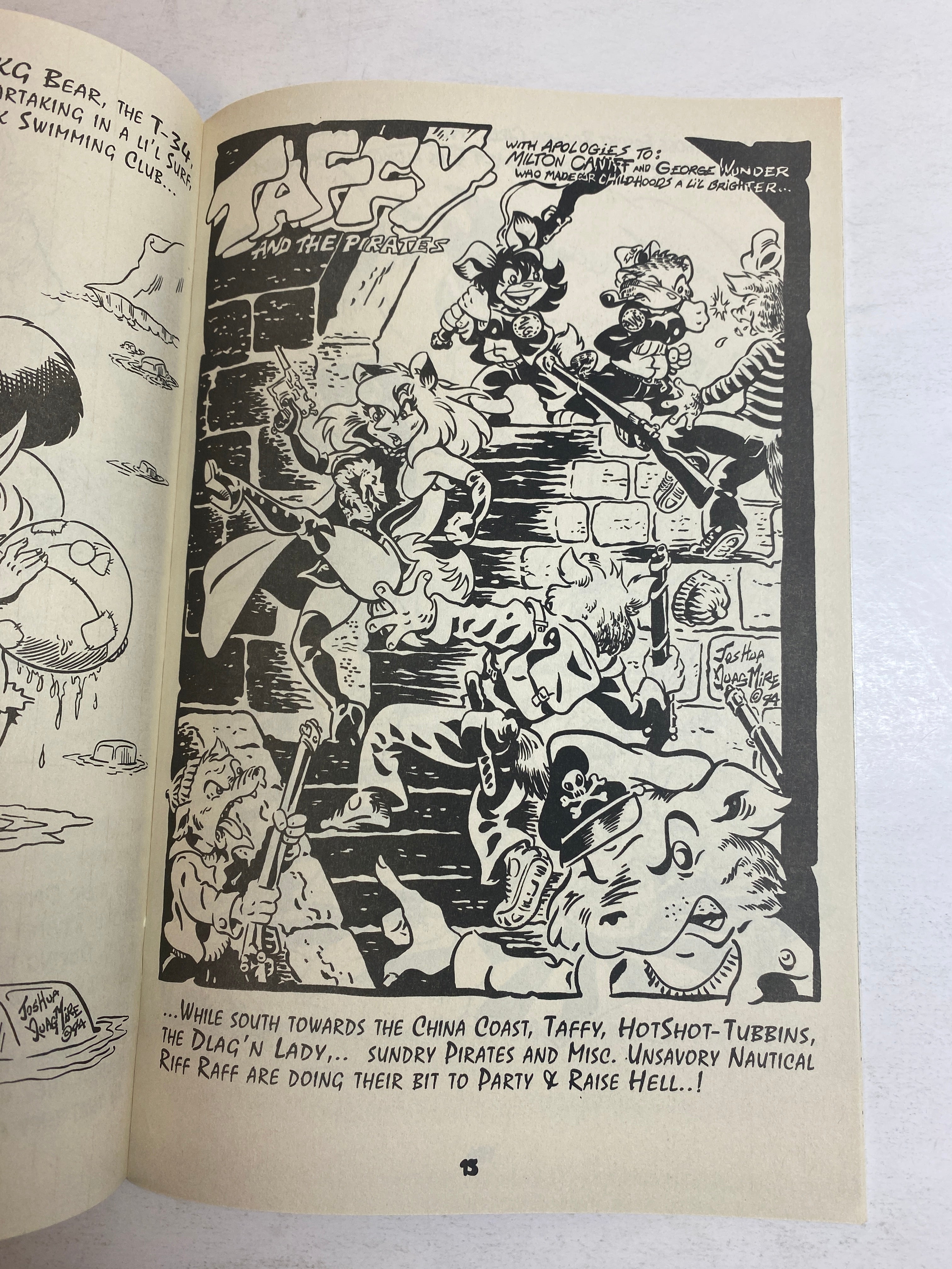 Lot of 2 Cutey Bunny Magnecom Comics 1994