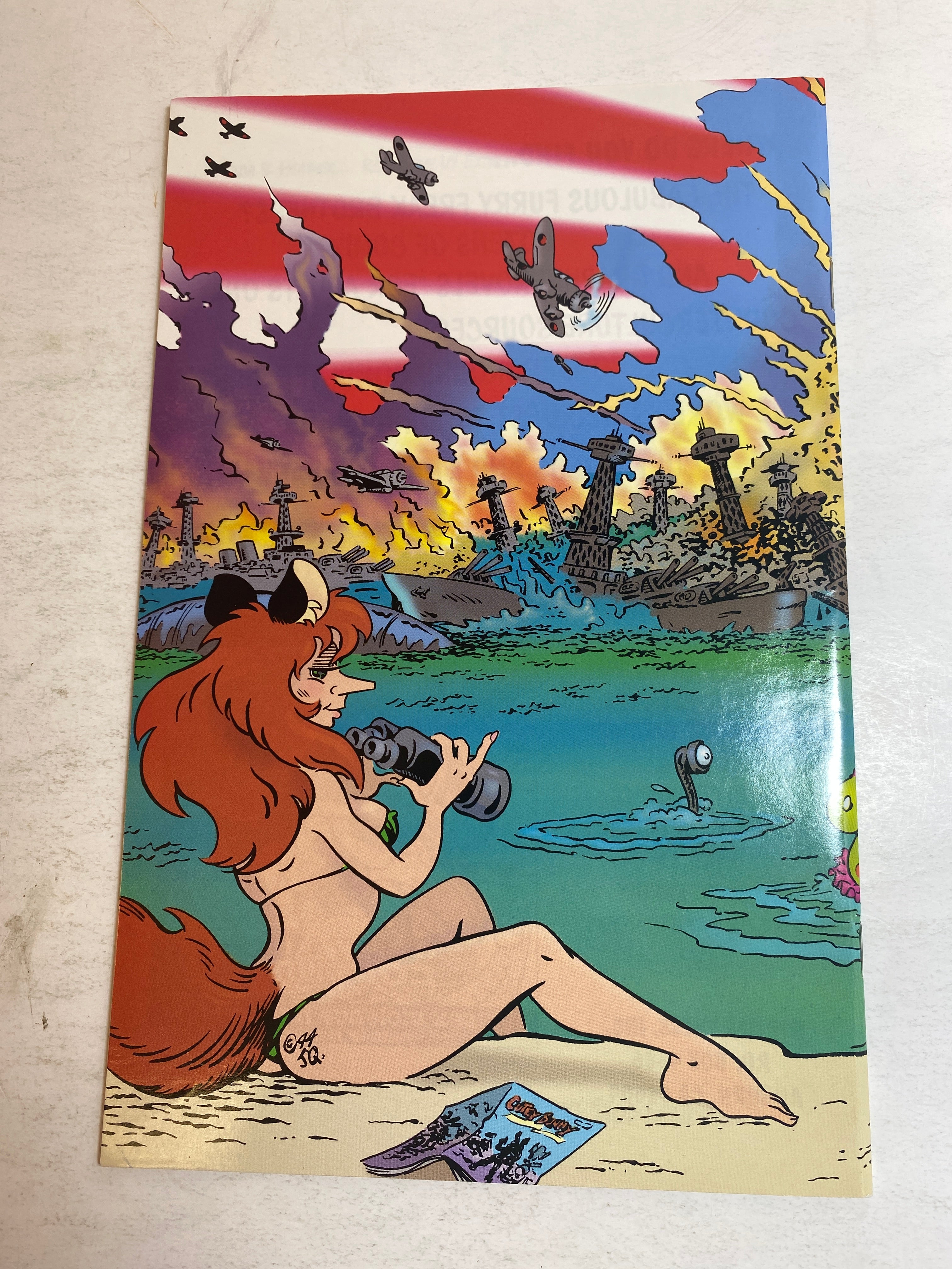 Lot of 2 Cutey Bunny Magnecom Comics 1994