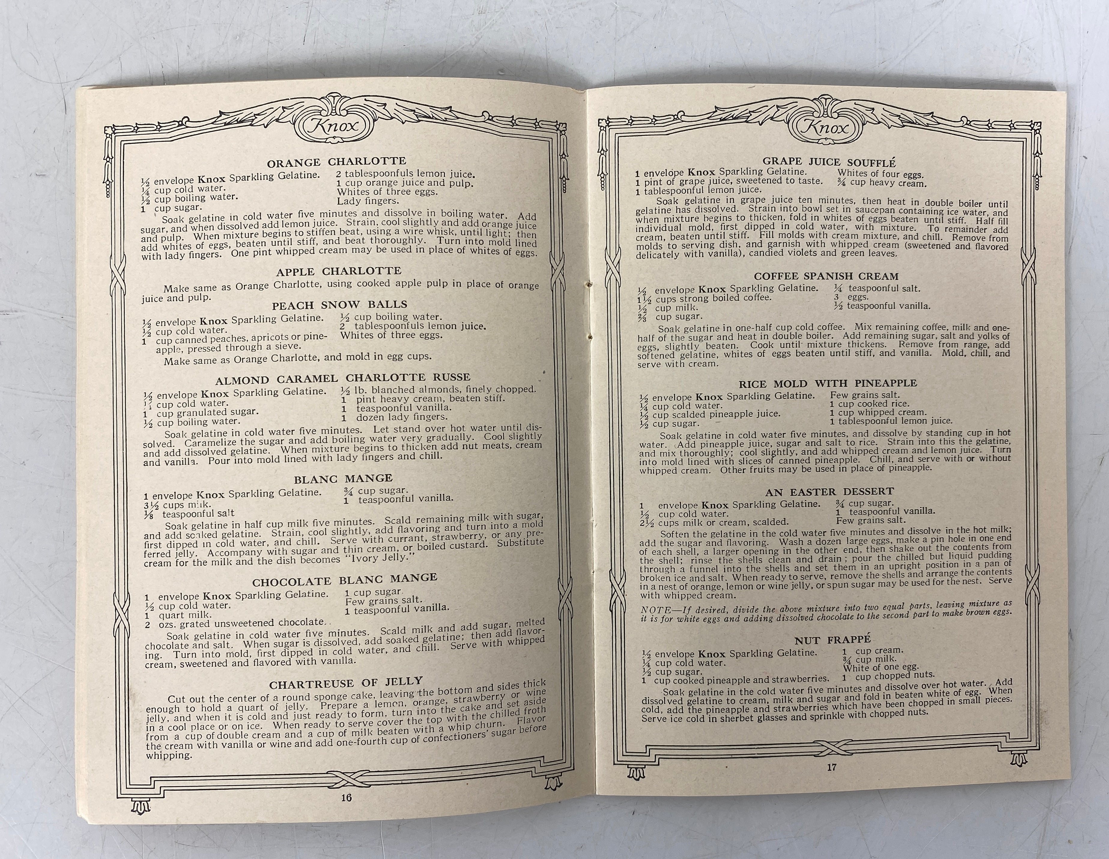 Lot of 2: Dainty Desserts for Dainty People/Album of Jellied Salads & Aspics SC
