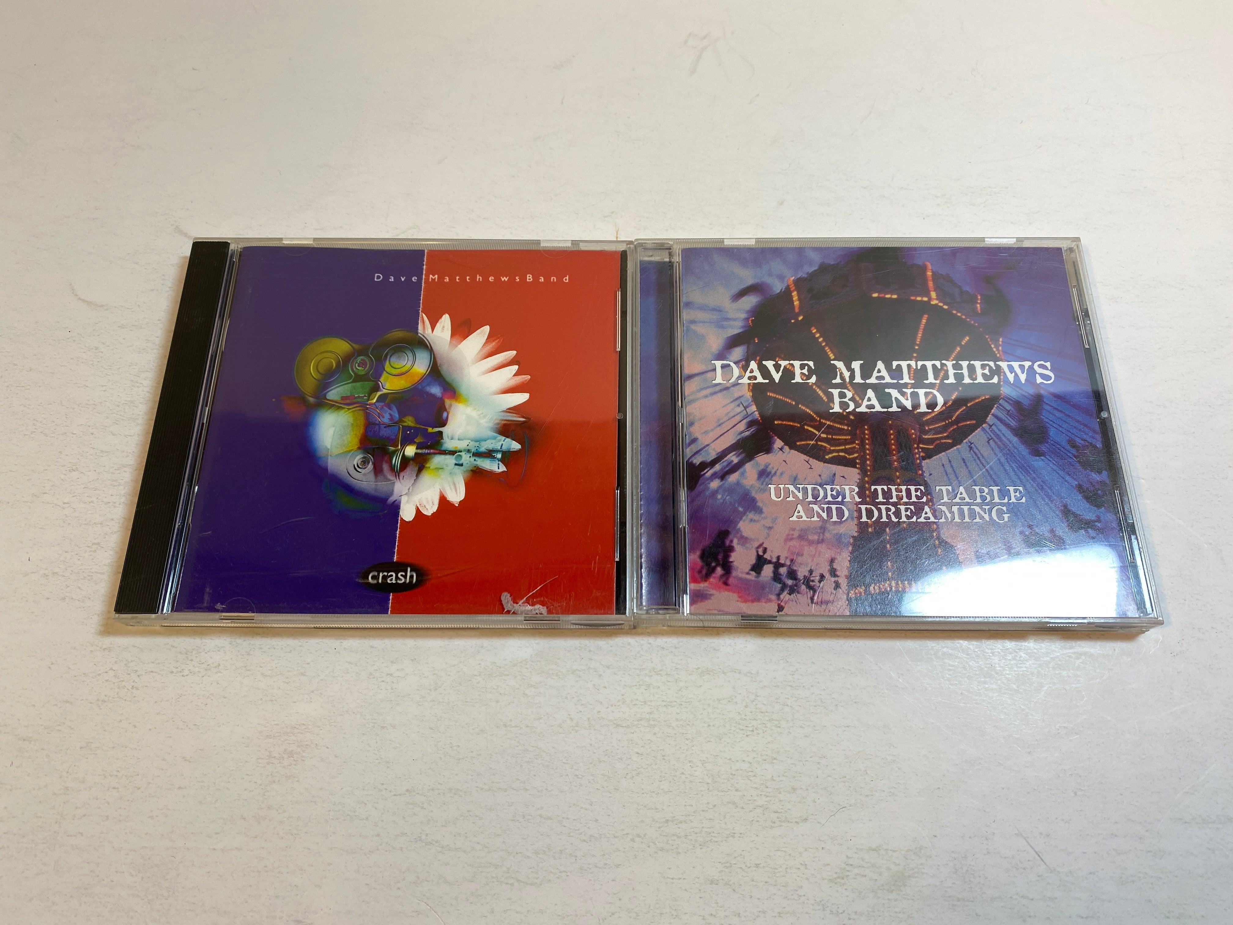 Lot of 2 Dave Matthews Band CDs Crash Under the Table Dreaming 1994-1996