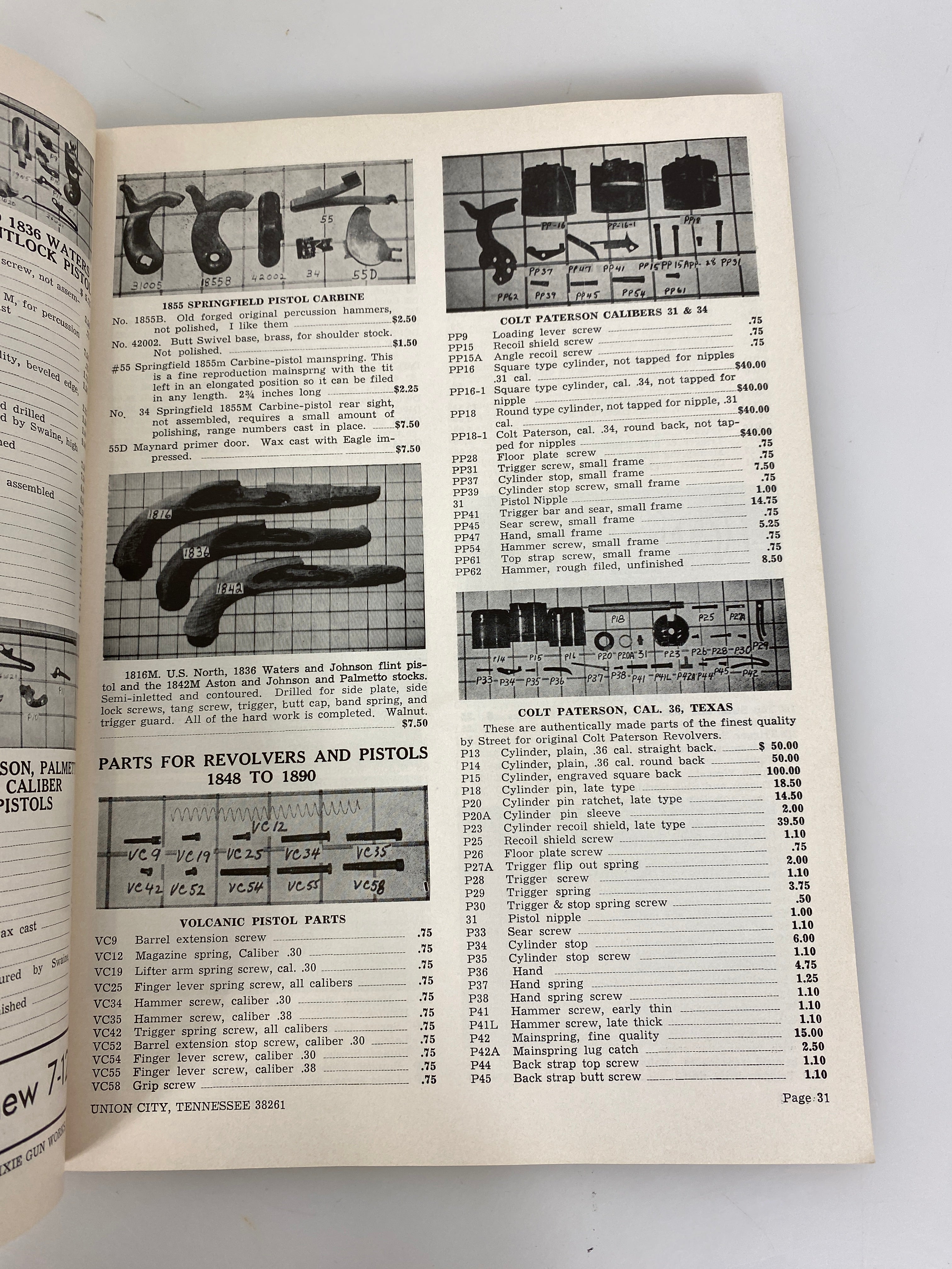 Lot of 2 Dixie Gun Works Catalogs 1960s