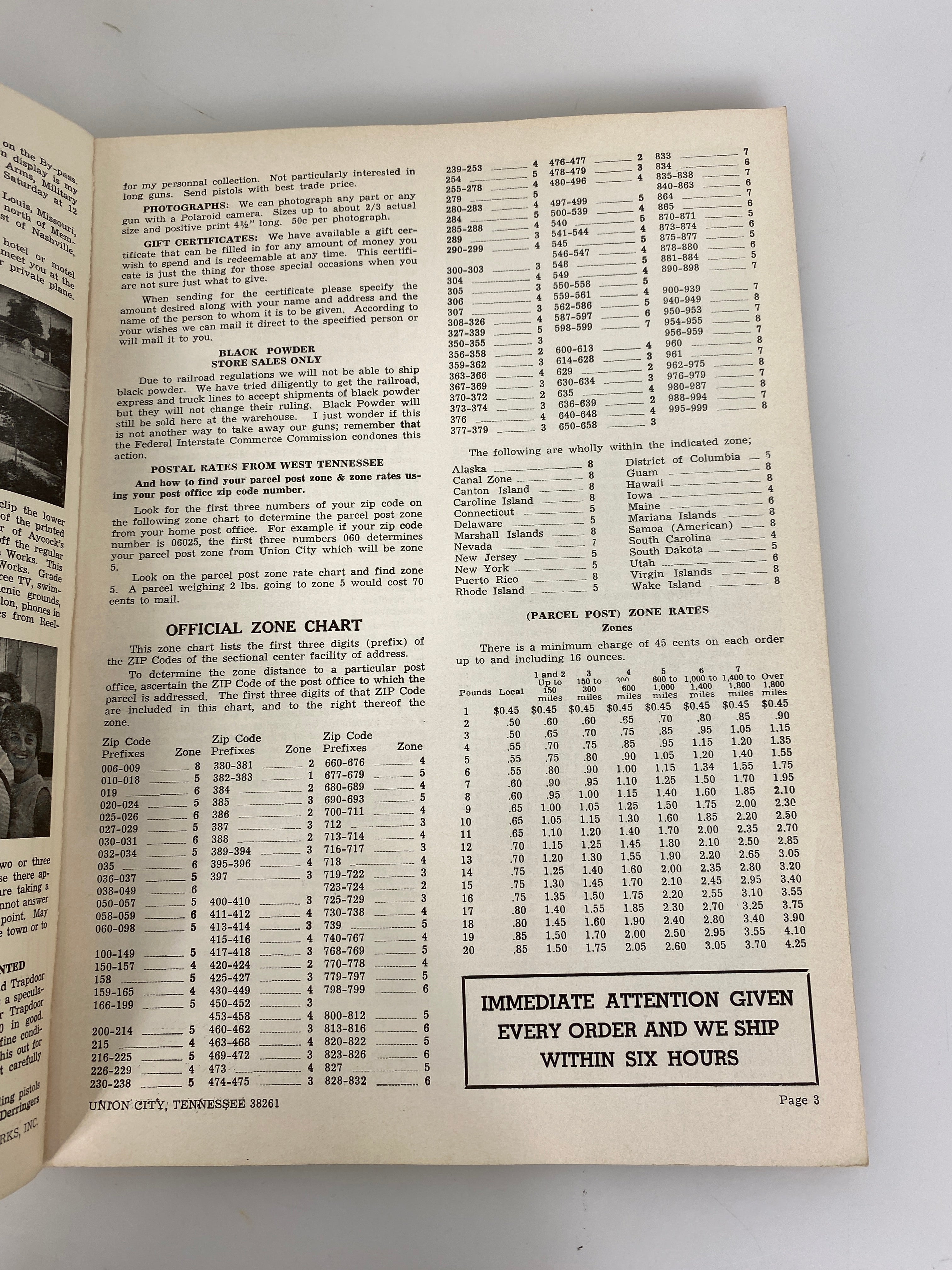 Lot of 2 Dixie Gun Works Catalogs 1960s