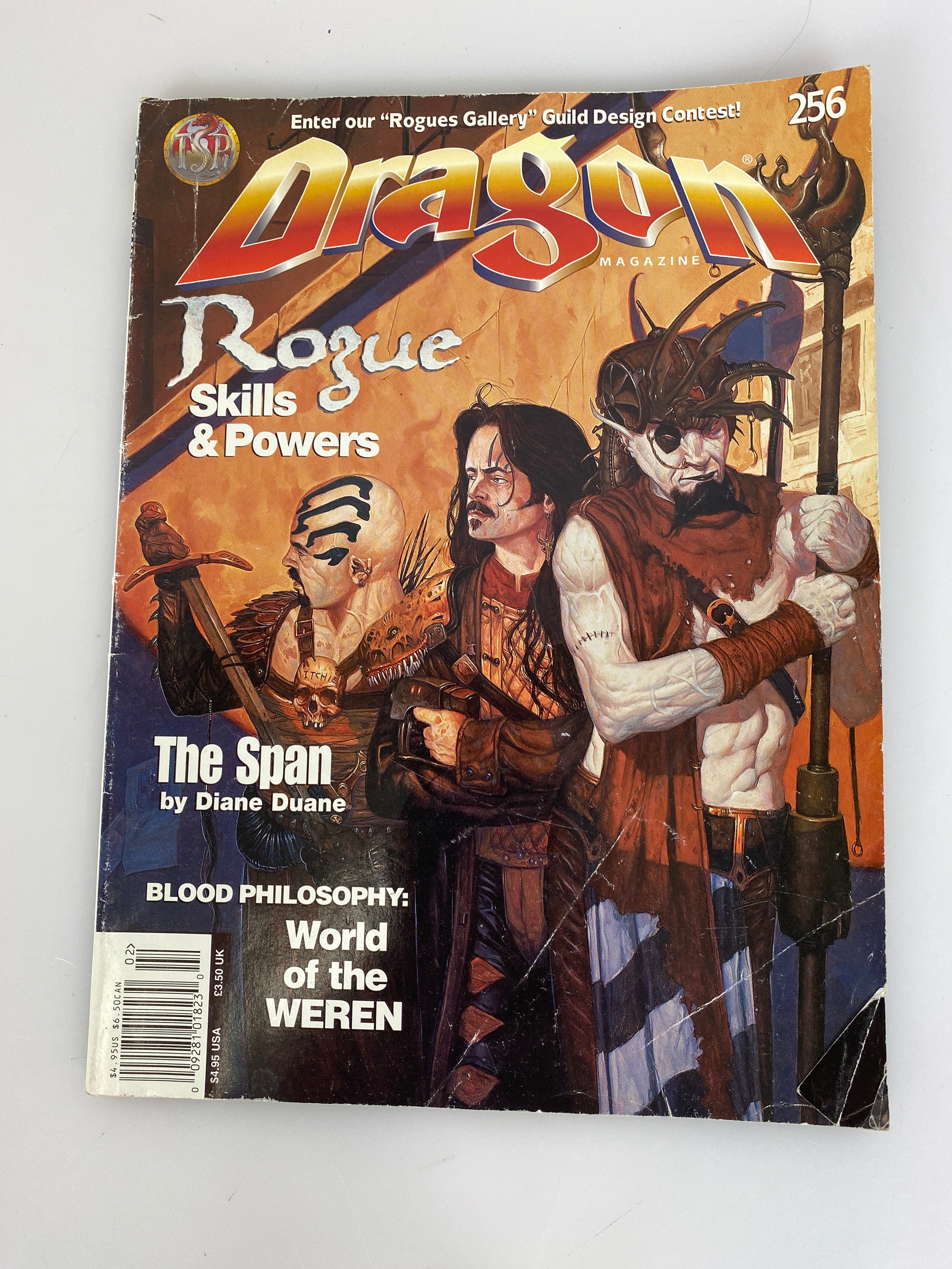 Lot of 2 Dragon Magazines 1999-2001 Dungeons and Dragons