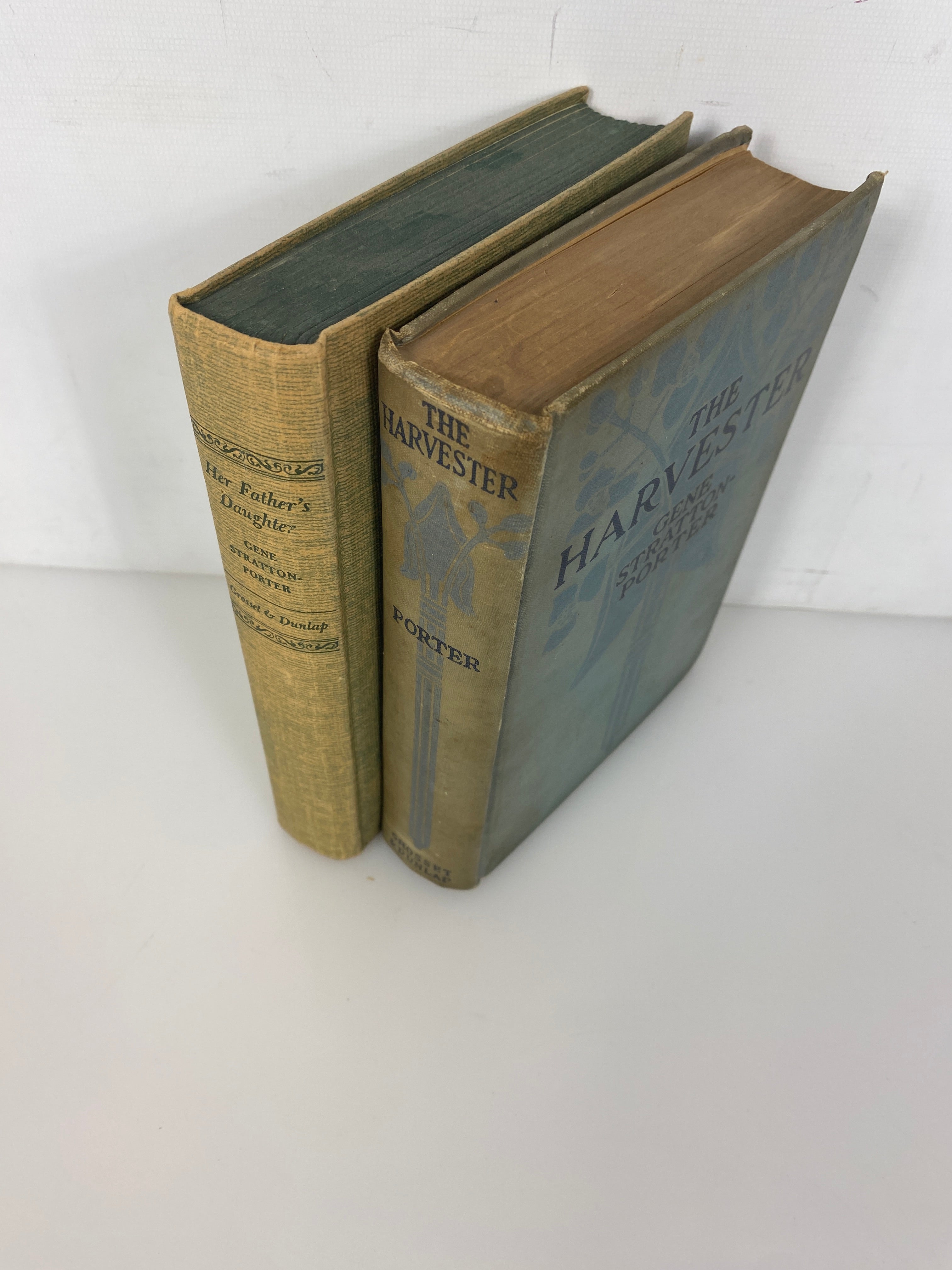 Lot of 2 Gene Stratton Porter HC Harvester/Father's Daughter 1916-1921