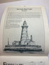 Lot of 2 Great Lakes Engagement Lighthouse Calendars 1985-1986