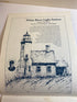 Lot of 2 Great Lakes Engagement Lighthouse Calendars 1985-1986