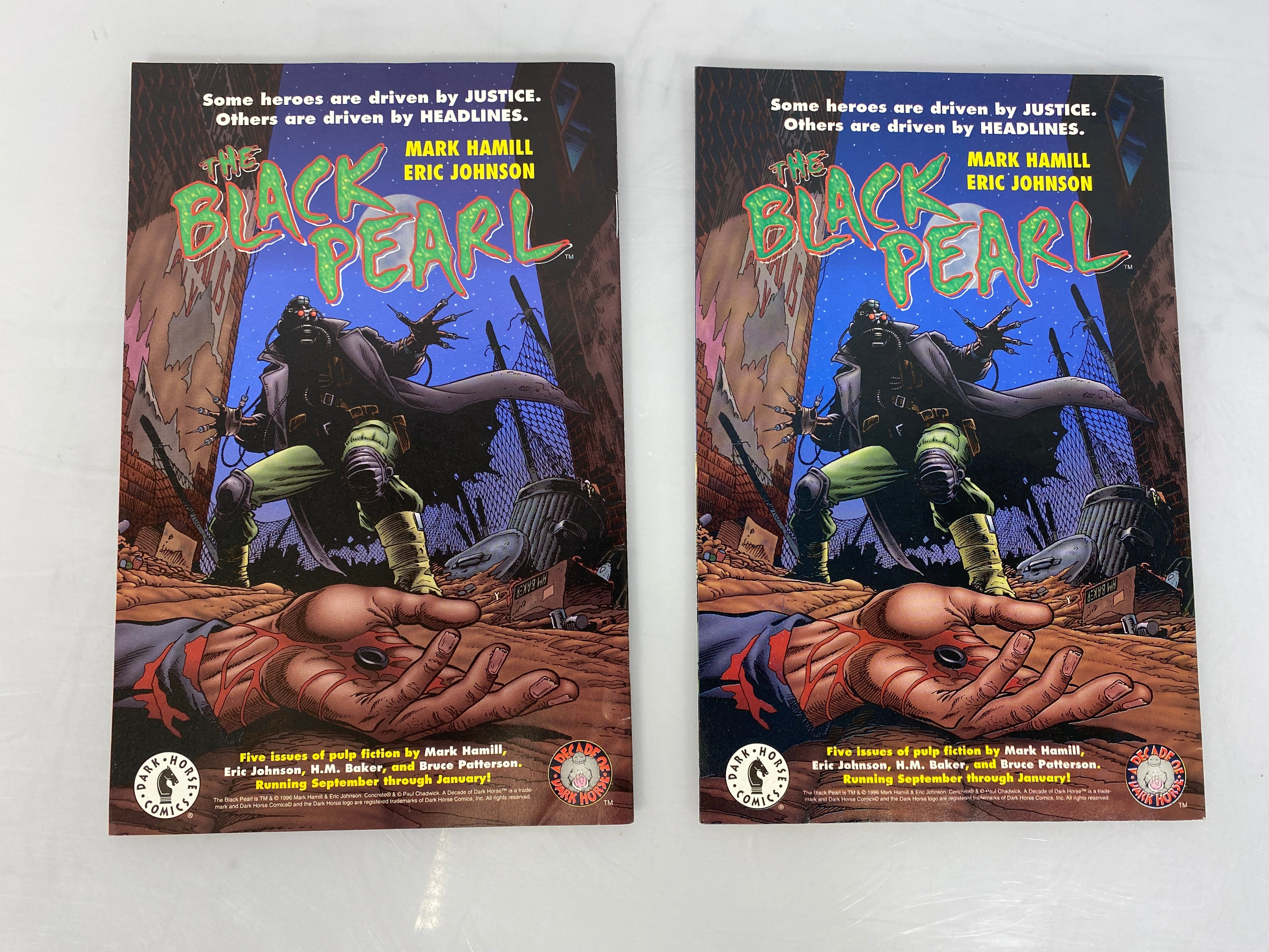 Lot of 2 Grifter and the Mask Dark Horse Comics 1996