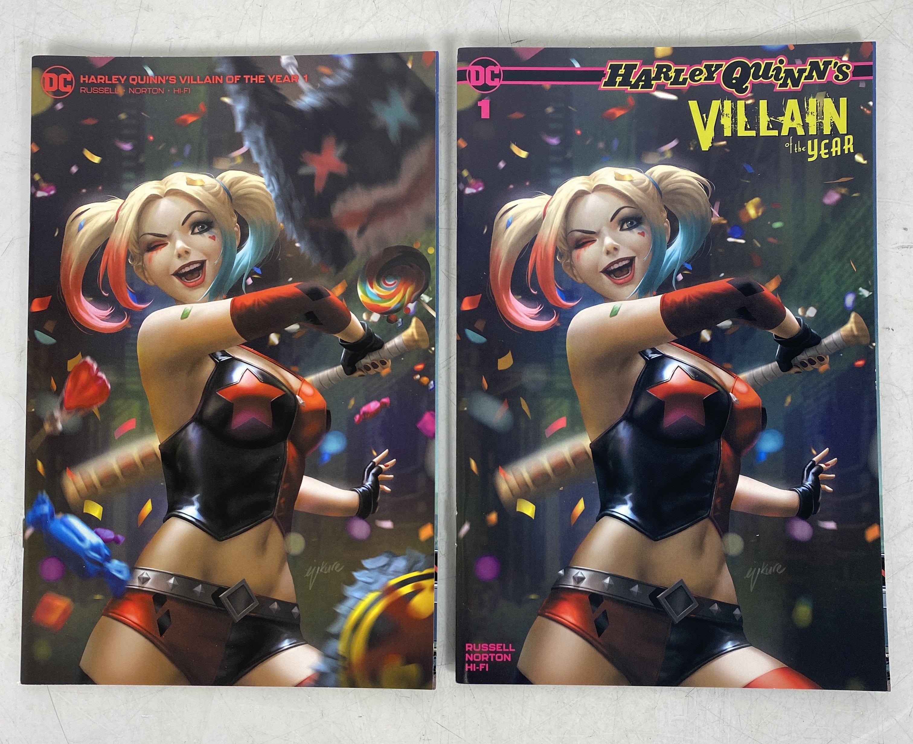 Lot of 2 Harley Quinn 1 Villain of the Year Ejikure