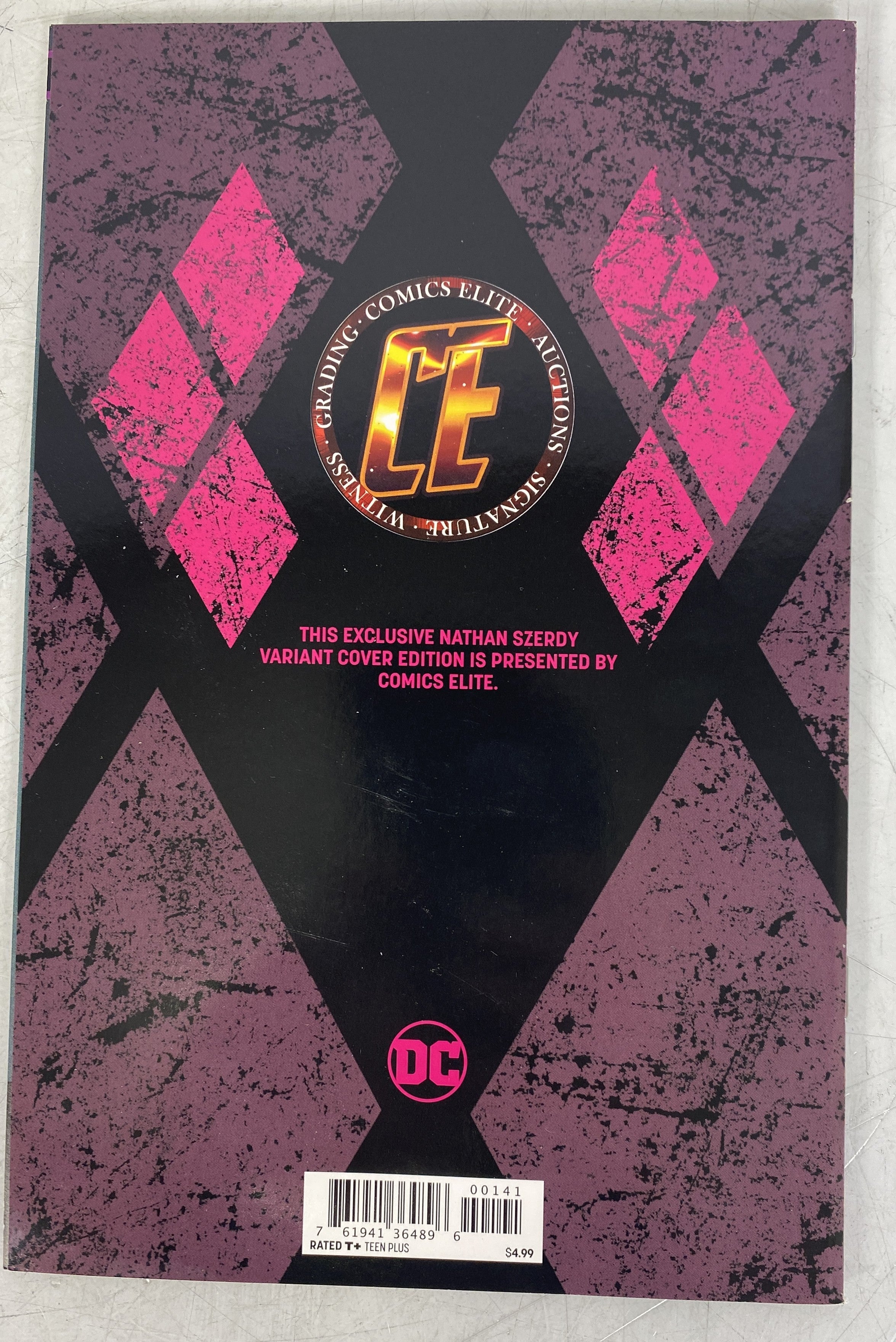 Lot of 2 Harley Quinn 1 Villain of the Year Nathan Szerdy Covers