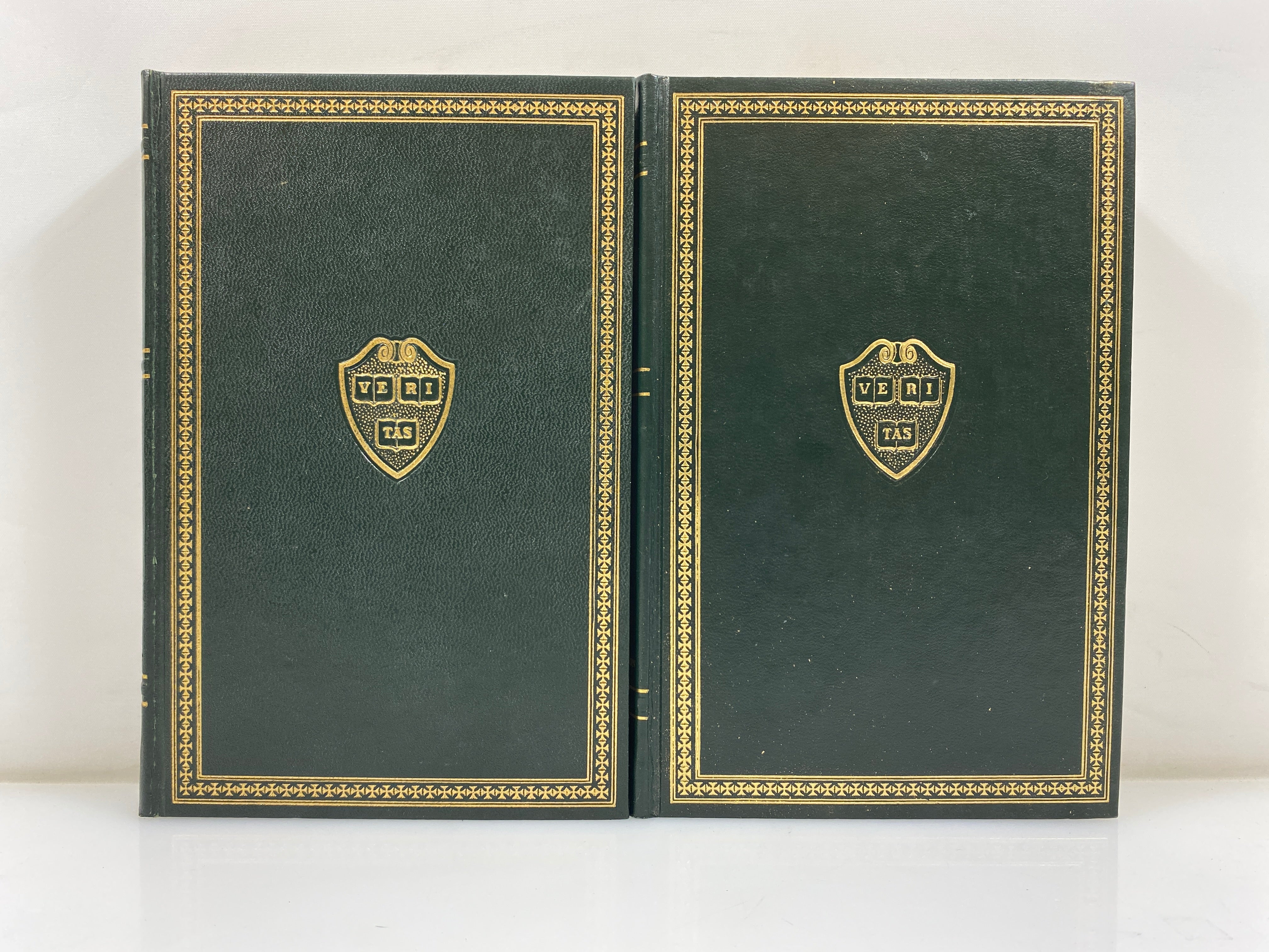 Lot of 2 Harvard Classics Plato Epictetus Aurelius, and Cervantes 1969 HC
