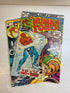 Lot of 2 Human Torch Marvel Comics 1975
