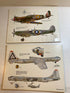 Lot of 2 In Action Booklets Spitfire and B-36 1980 Aircraft 39, 42