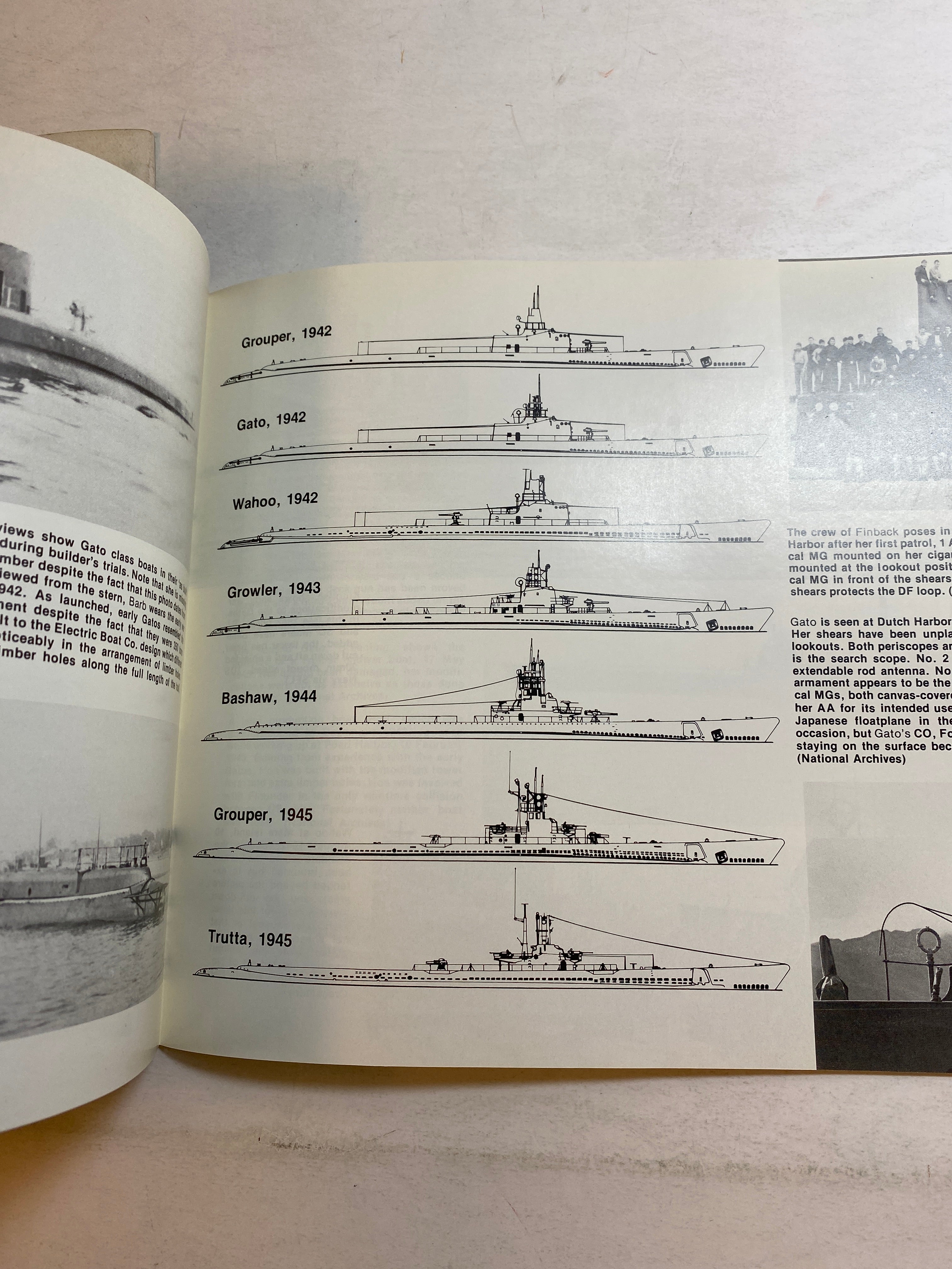 Lot of 2 In Action Booklets U-Boats US Subs 1, 2 1977-1979