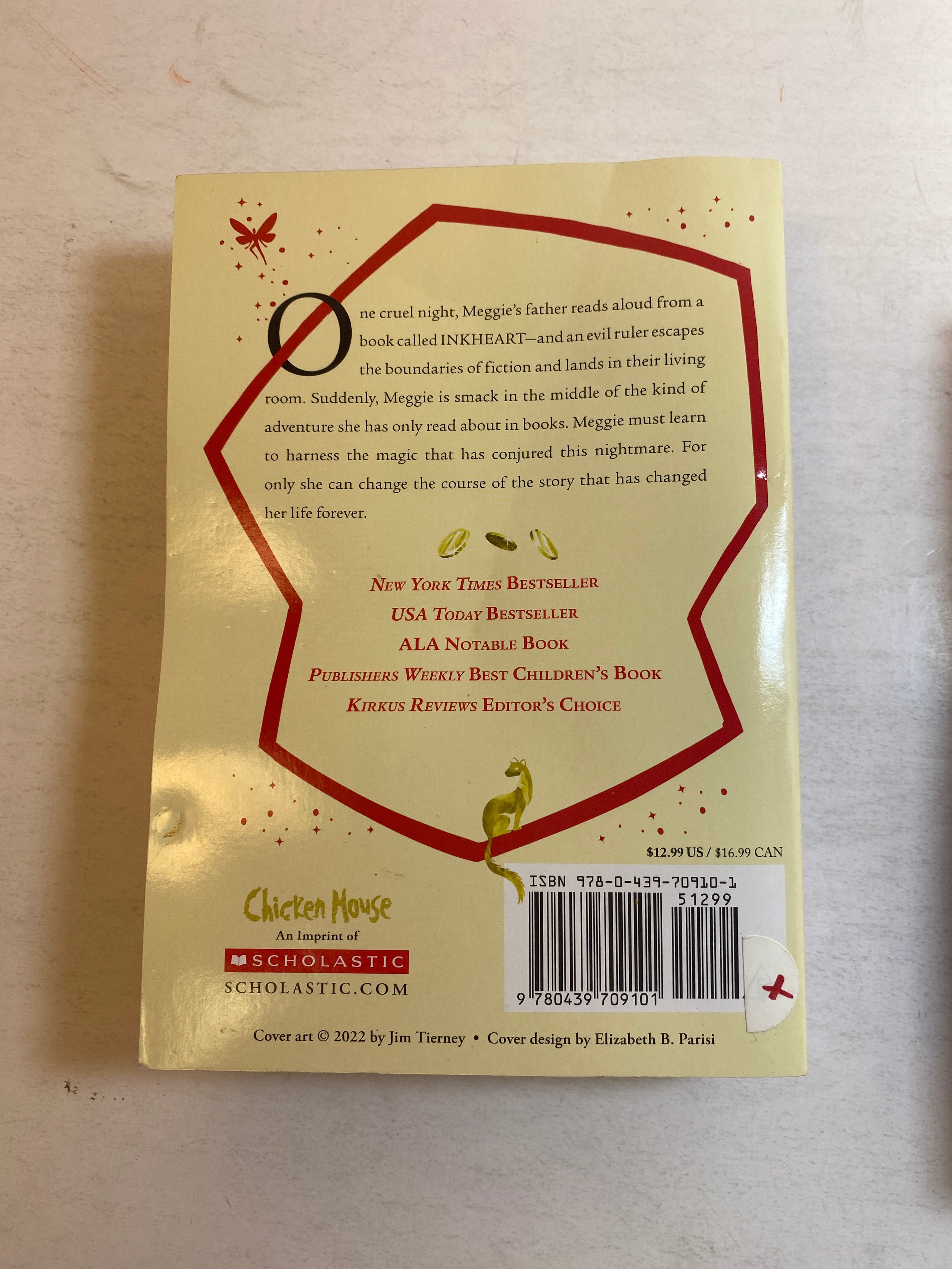 Lot of 2 Inkheart Inkspell Funke SC 2003-2005