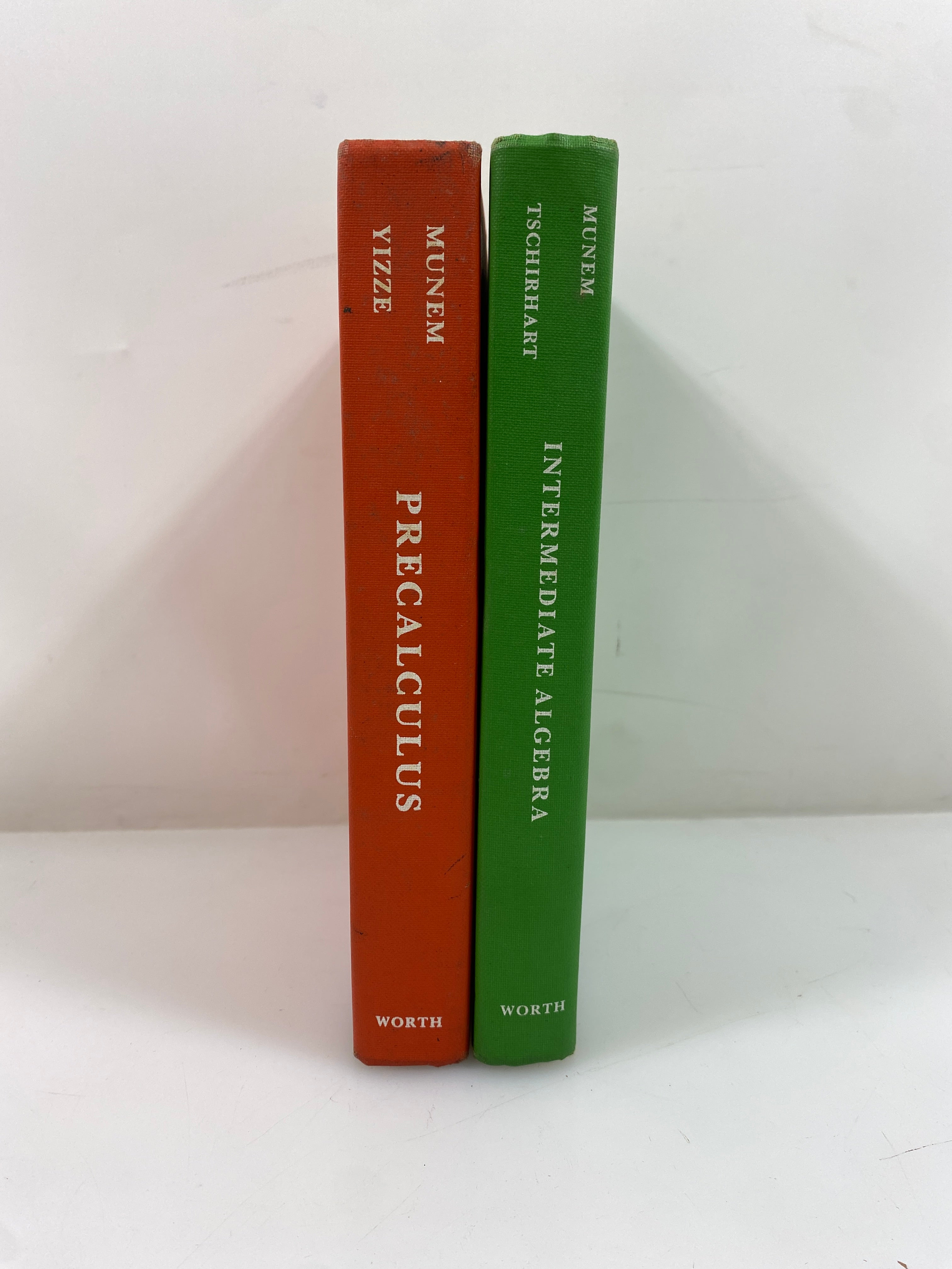 Lot of 2: Intermediate Algebra/Functional Approach to Precalculus by Munem HC