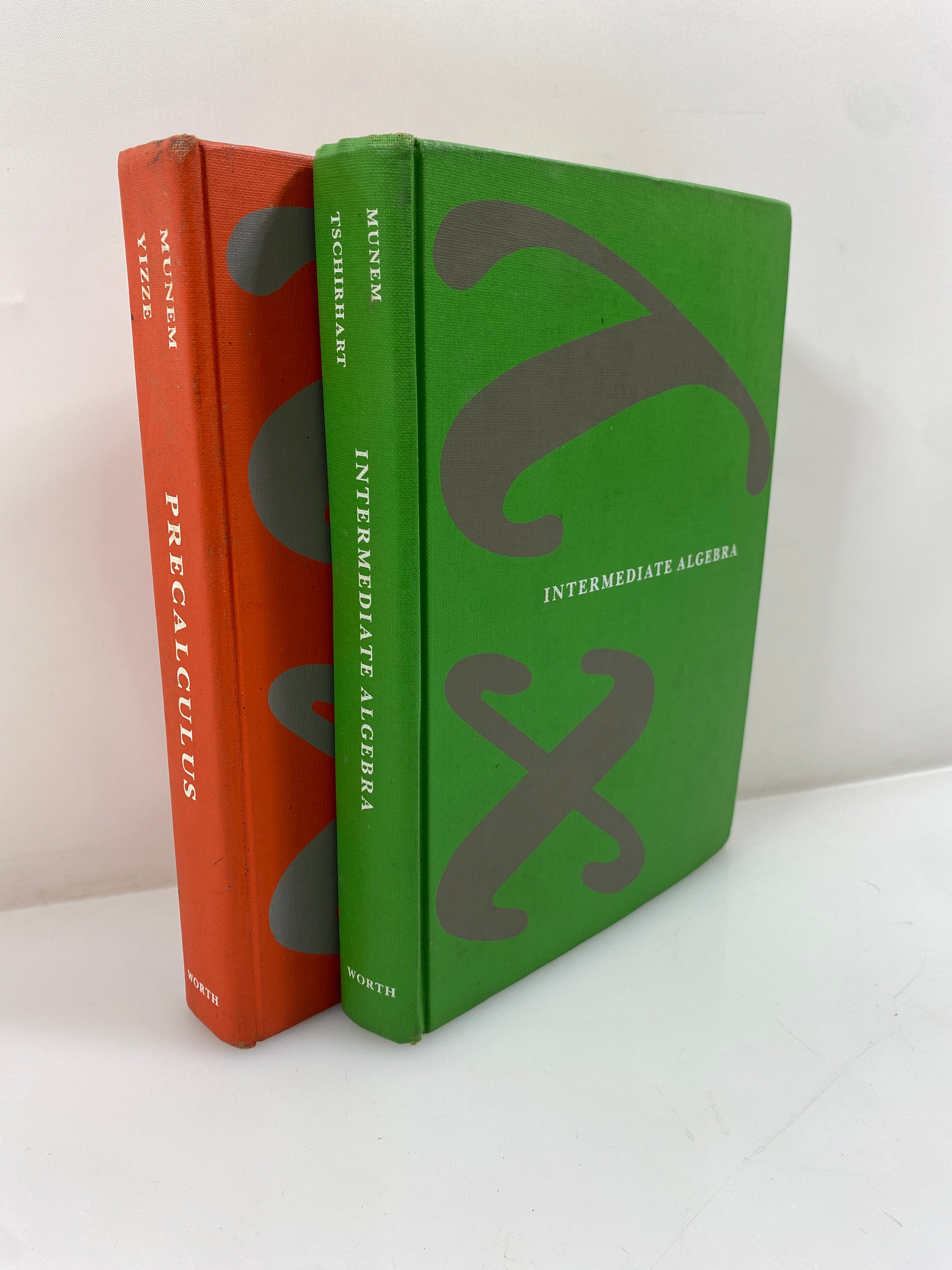 Lot of 2: Intermediate Algebra/Functional Approach to Precalculus by Munem HC