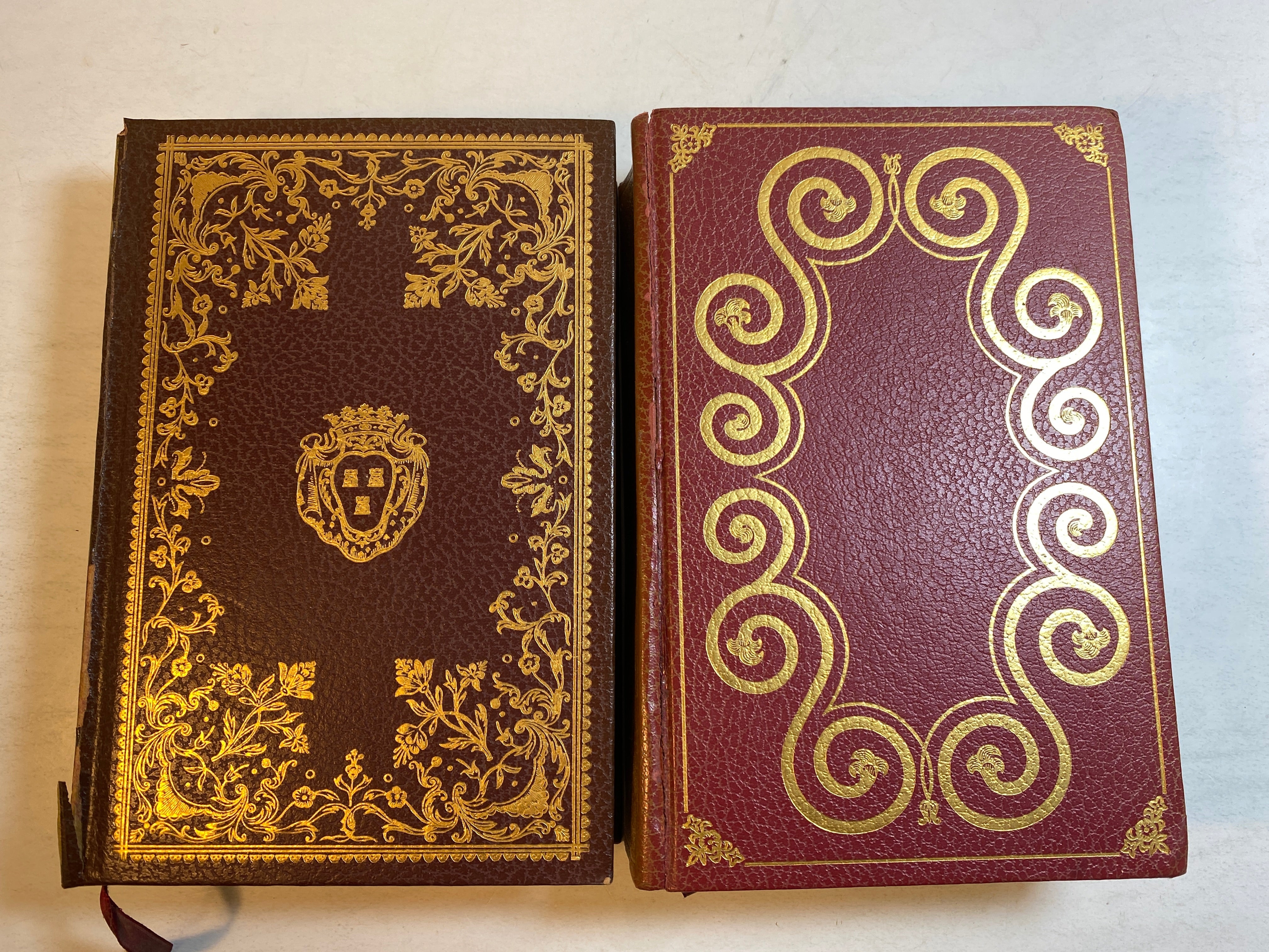Lot of 2 International Collector's War and Peace 3 Musketeers HC