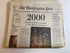 Lot of 2 January 1, 2000 Newspapers