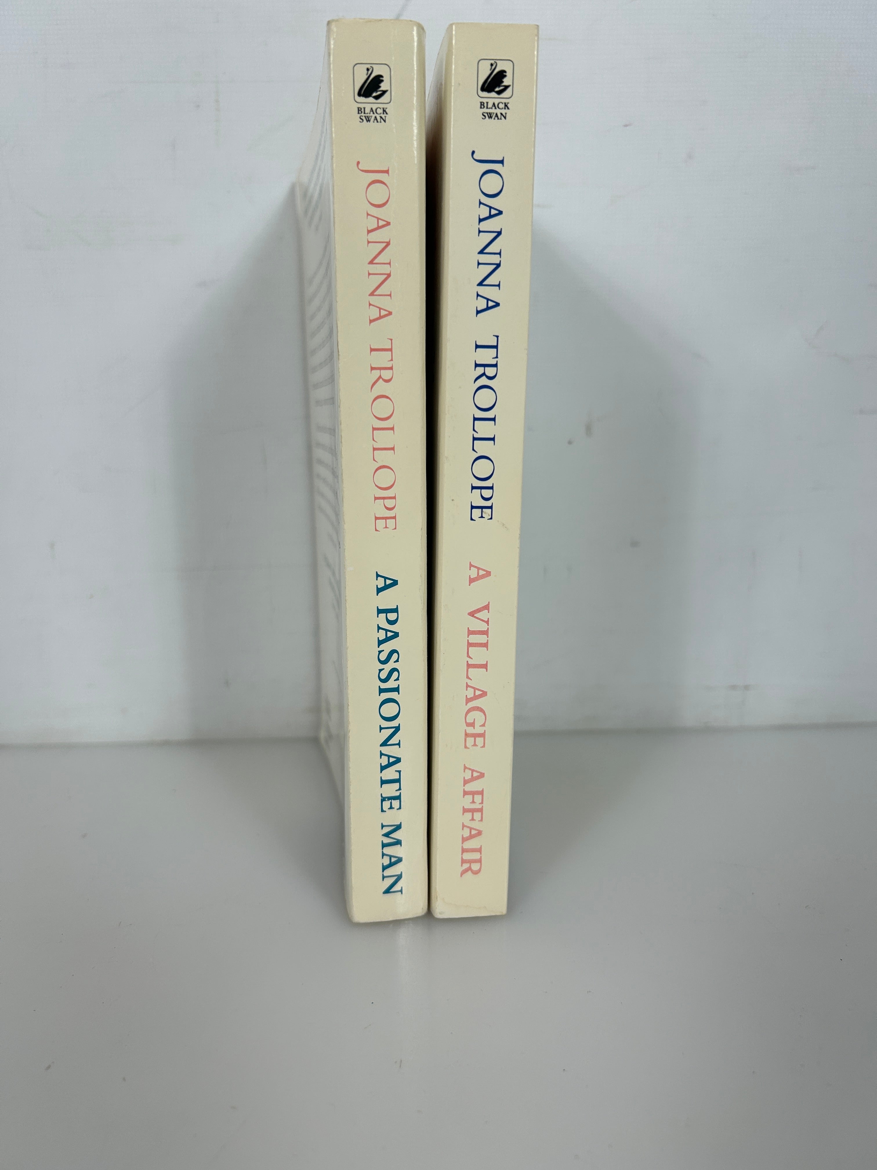 Lot of 2 Joanna Trollope UK Ed A Village Affair/A Passionate Man SC